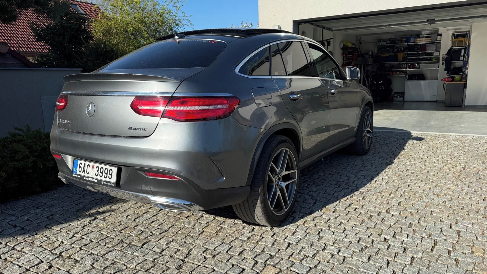 Mercedes-Benz GLE, GLE 350 d 4MATIC kupé TOP - fotka 4