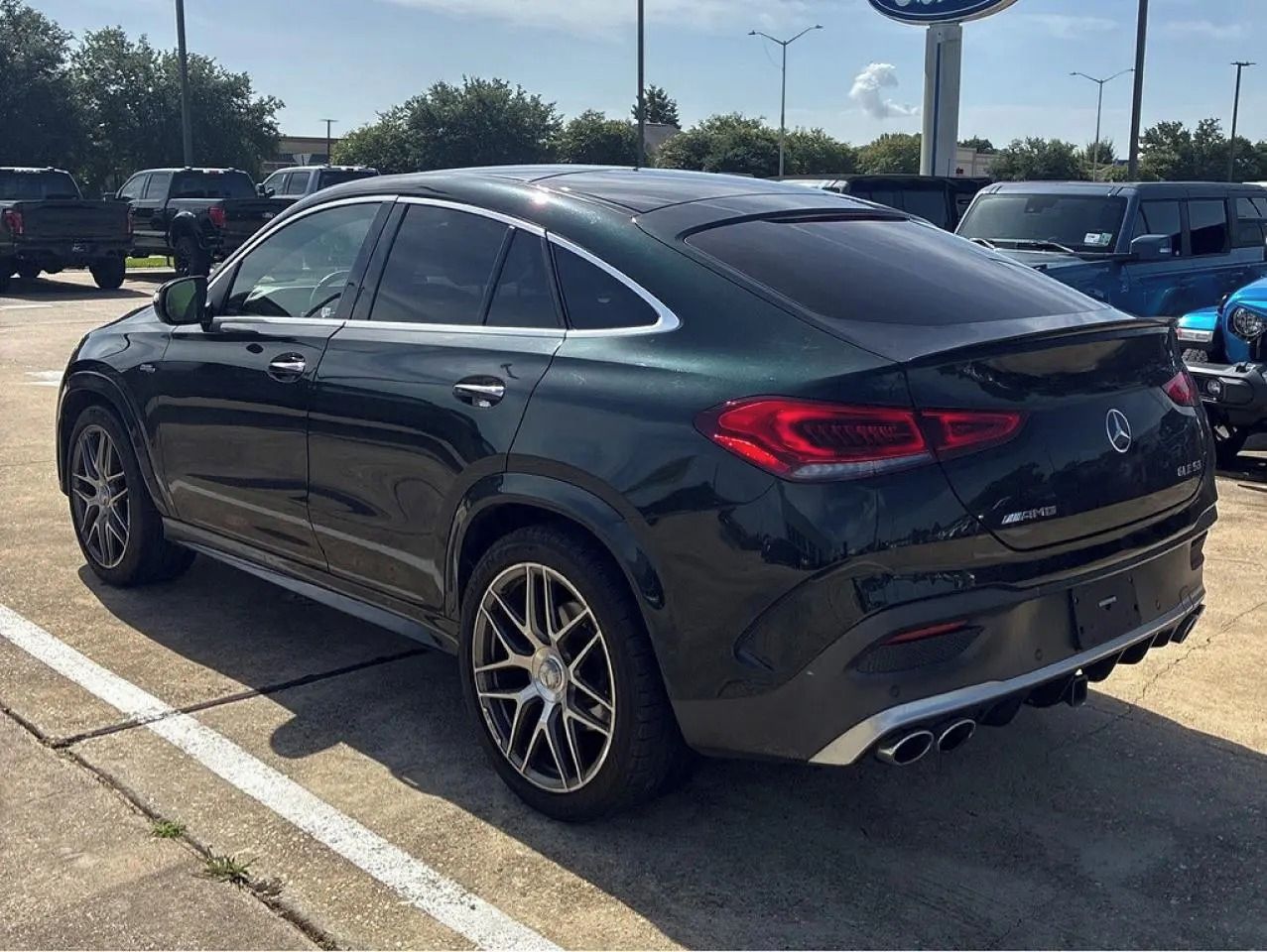 Mercedes-Benz GLE, Auto na cestě - fotka 3