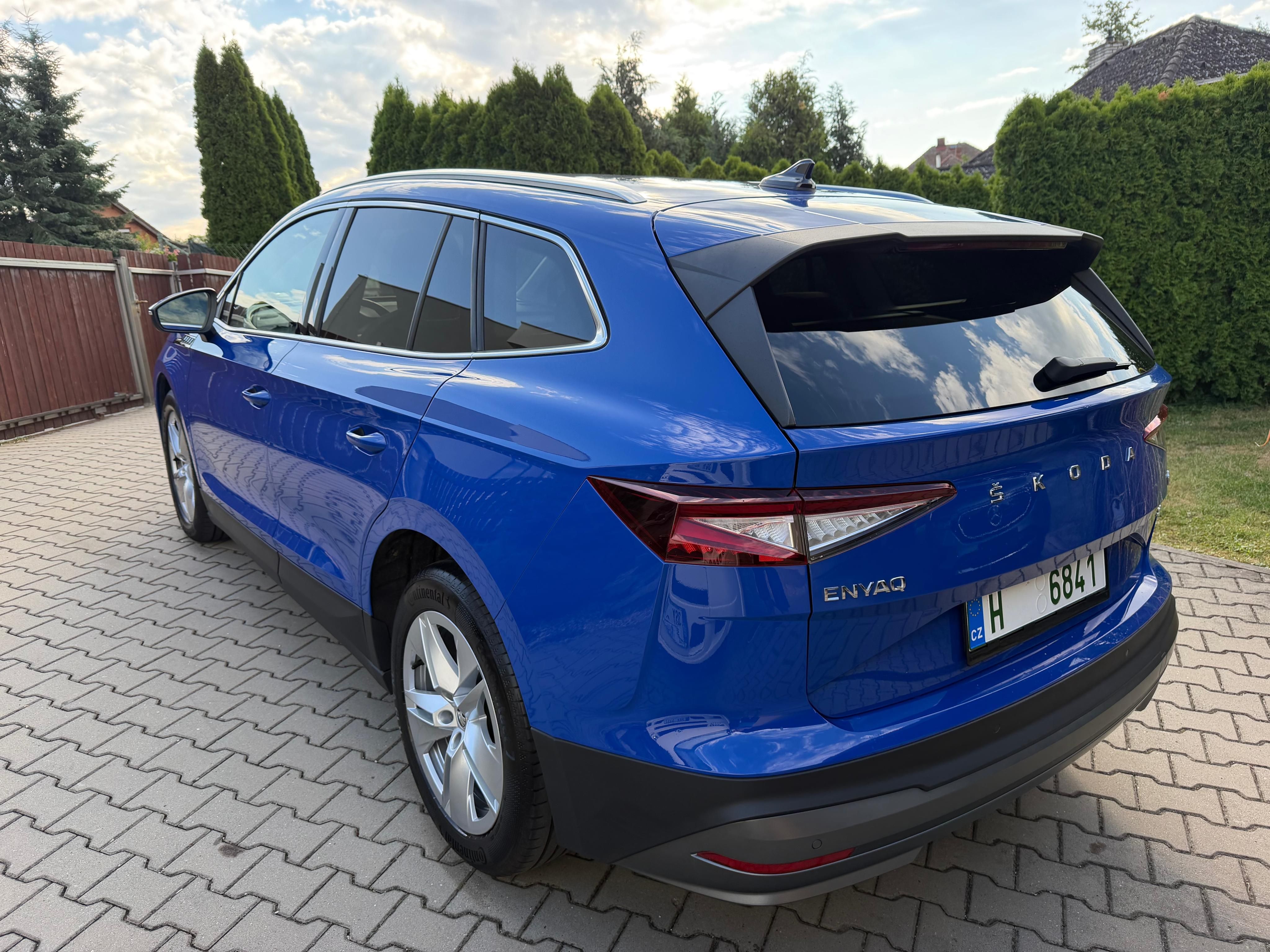 Škoda Enyaq, iV80, 150kw, tažné, SoH 91% - fotka 3