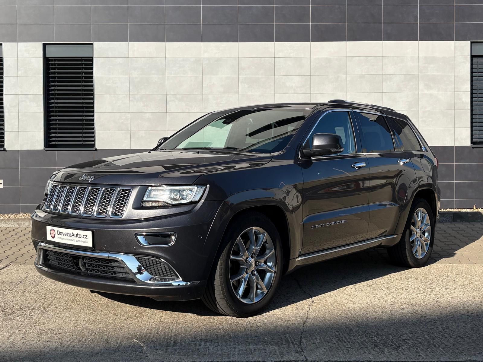 Jeep Grand Cherokee, 3.0 CRD 184 kW 4X4 SUMMIT, ČR