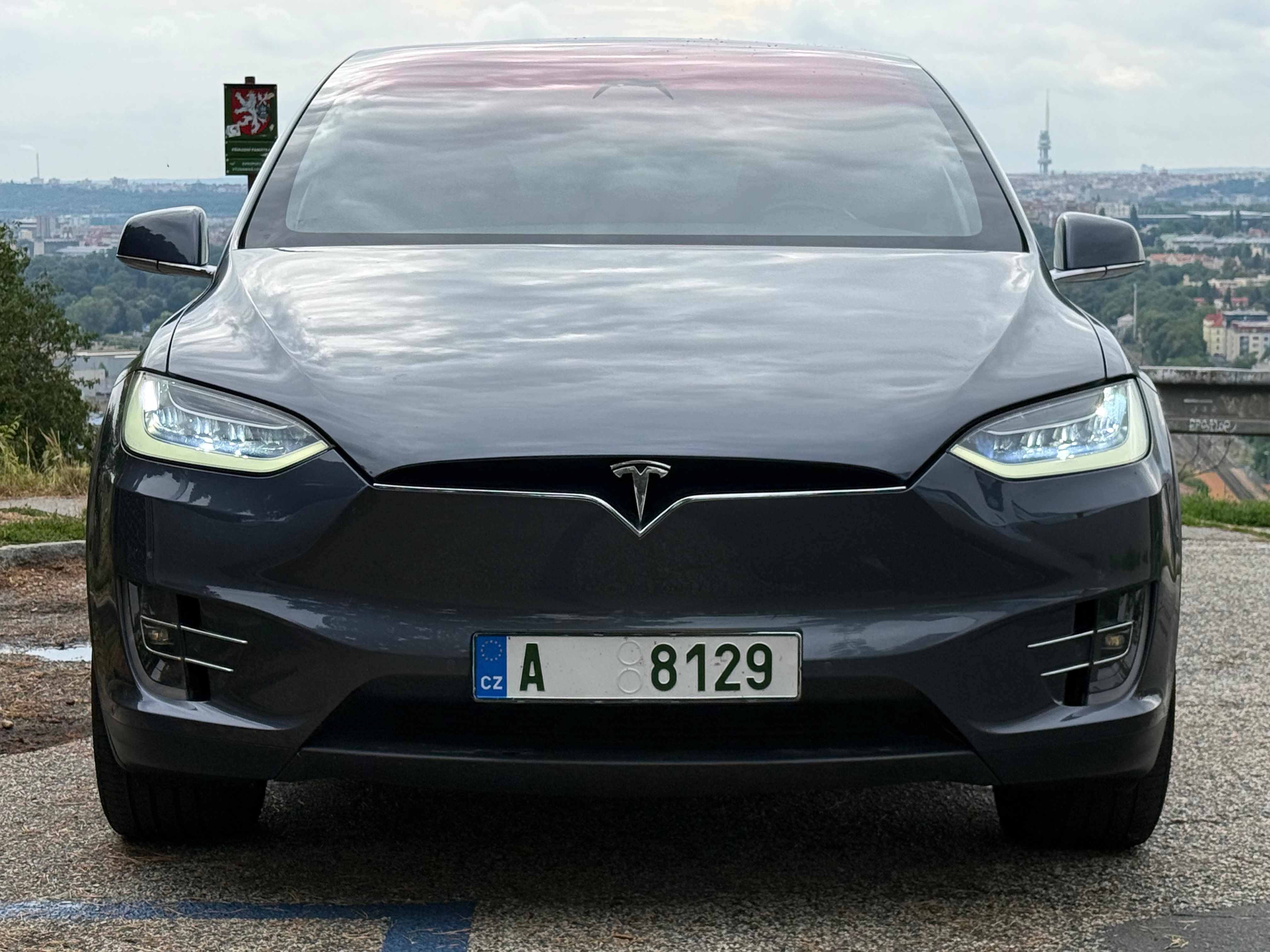 Tesla Model X, 100D, tažné, záruka, DPH - fotka 3