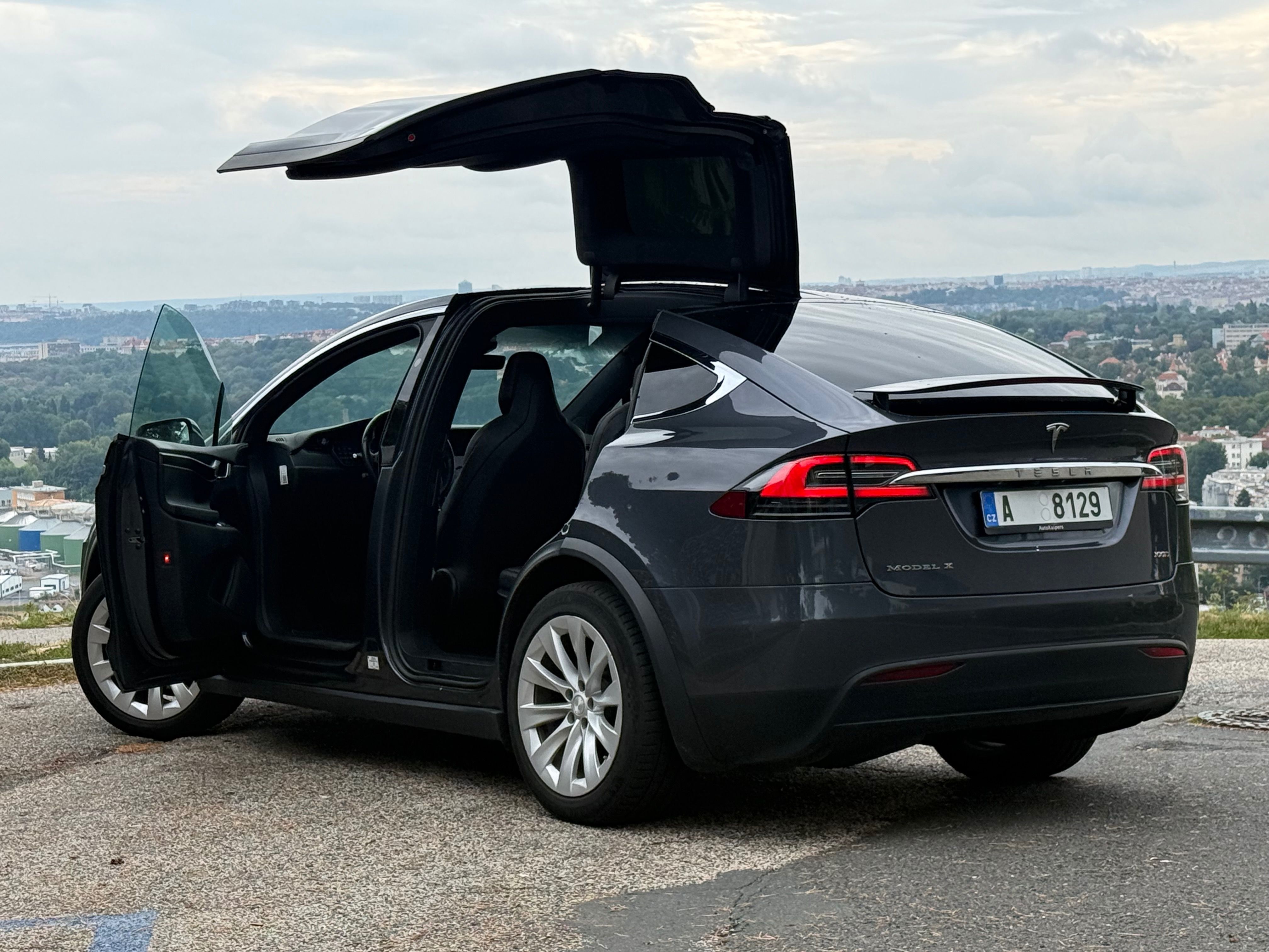 Tesla Model X, 100D, tažné, záruka, DPH - fotka 6