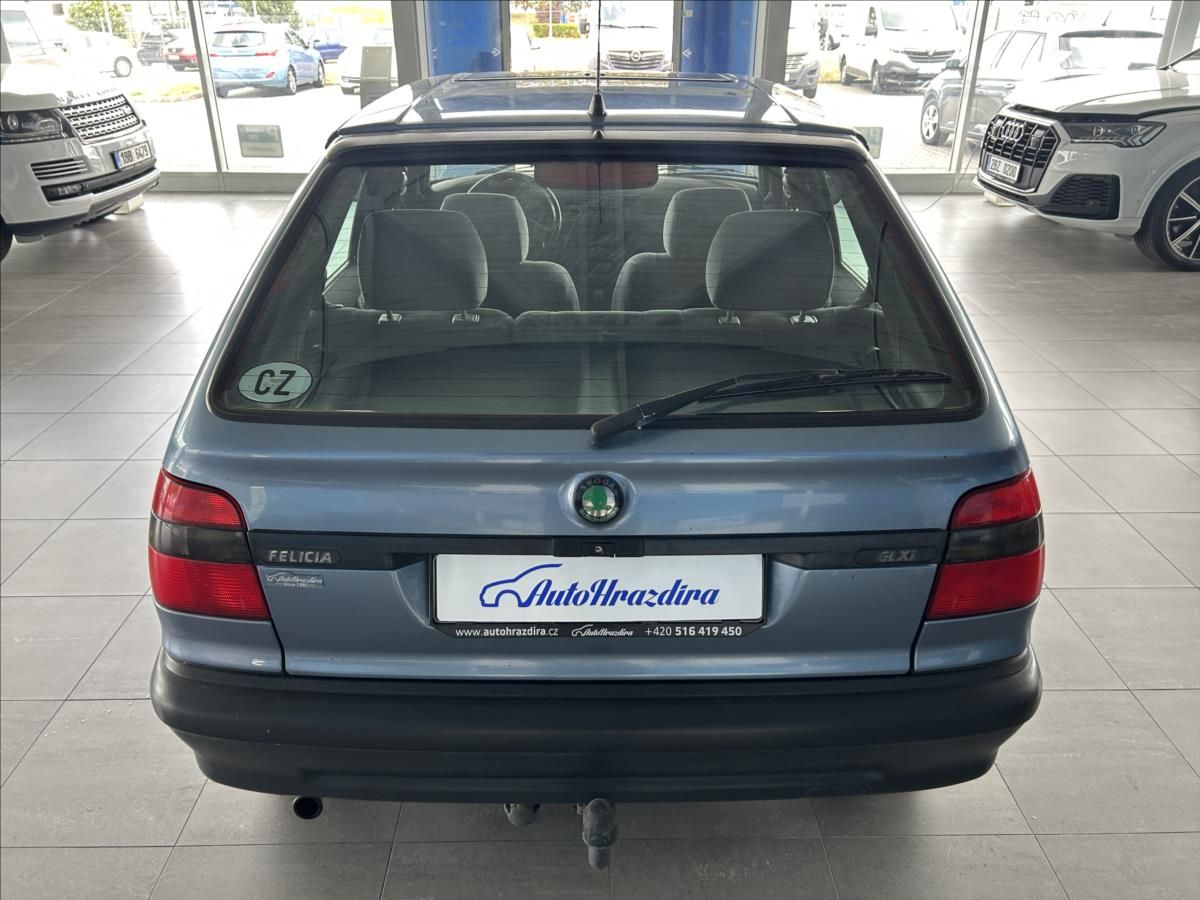 Škoda Felicia, 1,3   PŮVOD ČR,60.000KM,TAŽNÉ - fotka 5