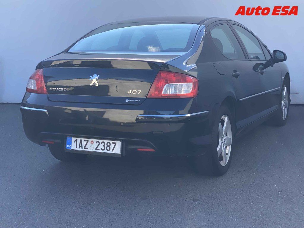 Peugeot 407, 2.0 HDi,1.maj,ČR - fotka 4