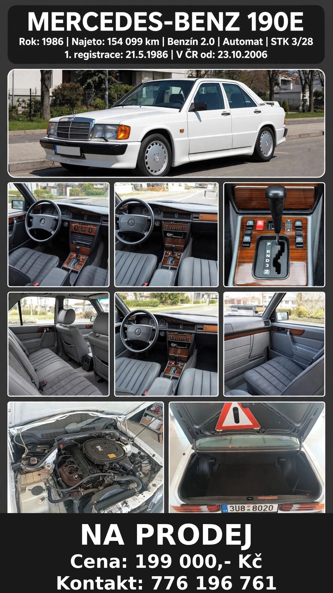Mercedes-Benz 190, Mercedes-Benz 190 2.0 e - fotka 3