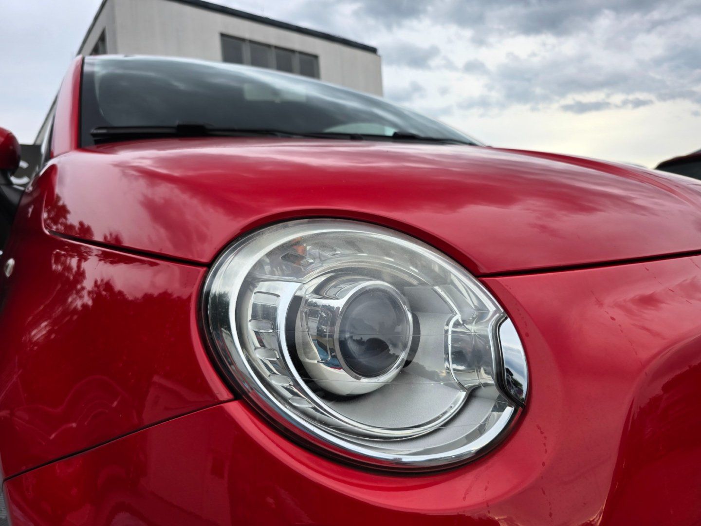 Fiat 500, 1.4i/Rosso Corsa/2.MAJ/KLIMA - fotka 3