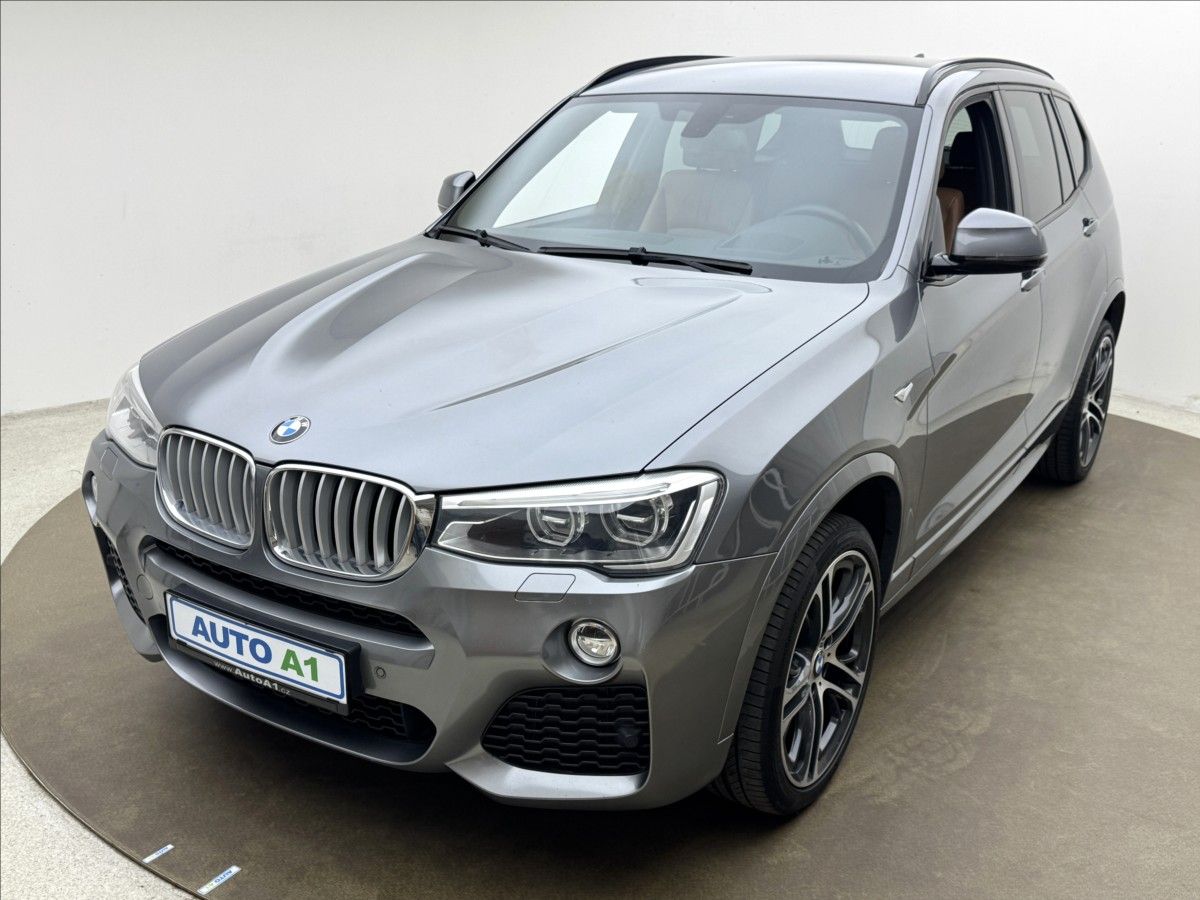 BMW X3, 3,0 35d 4X4 M DPH KŮŽE LED ČR