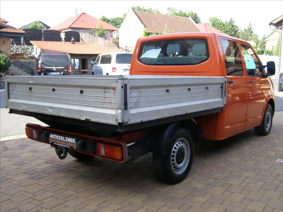 Volkswagen Transporter, 1,9   DVOJKABINA 6 MIST - fotka 5