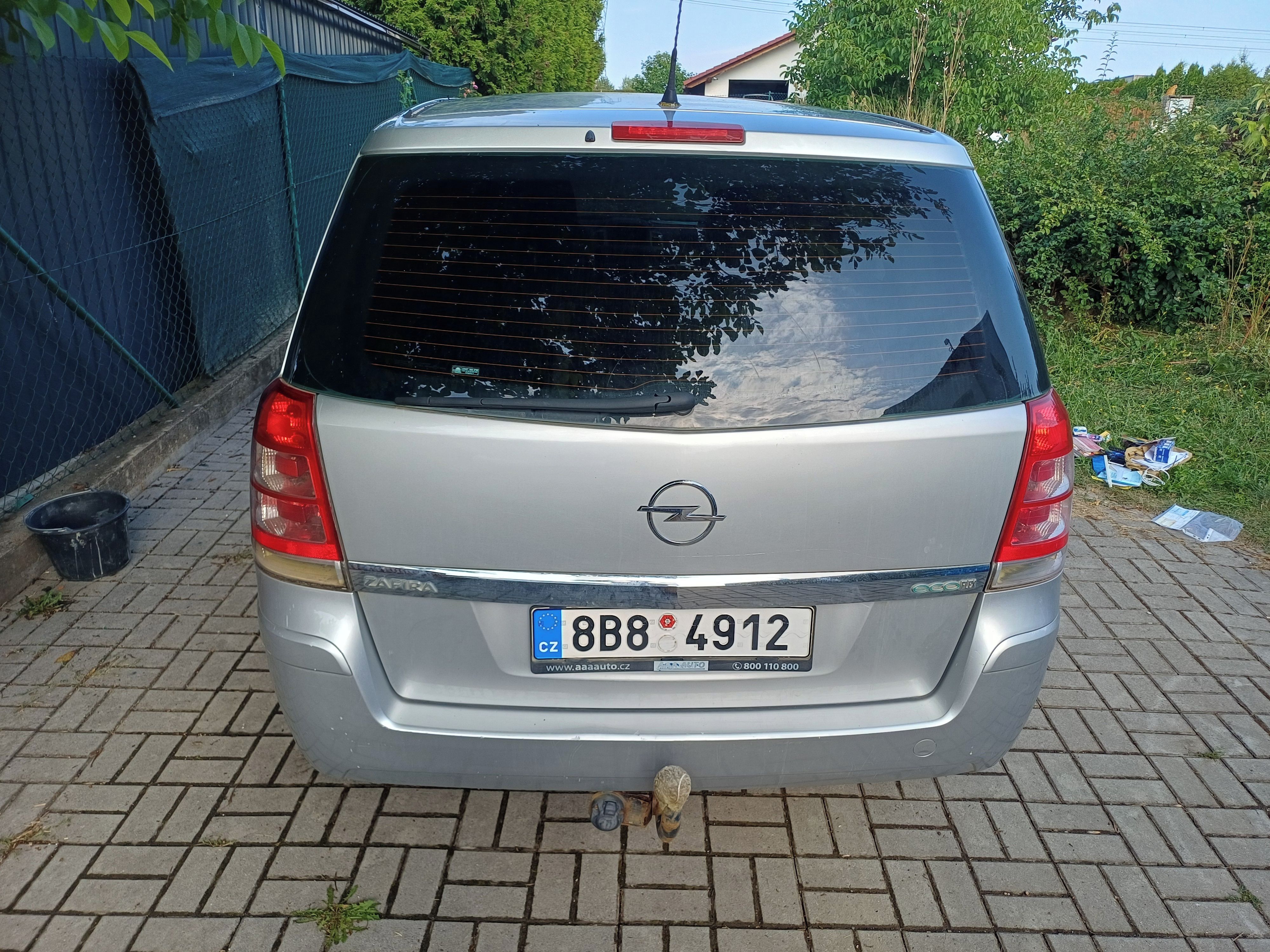 Opel Zafira, Opel Zafira B CNG 1,6 m3 - fotka 3