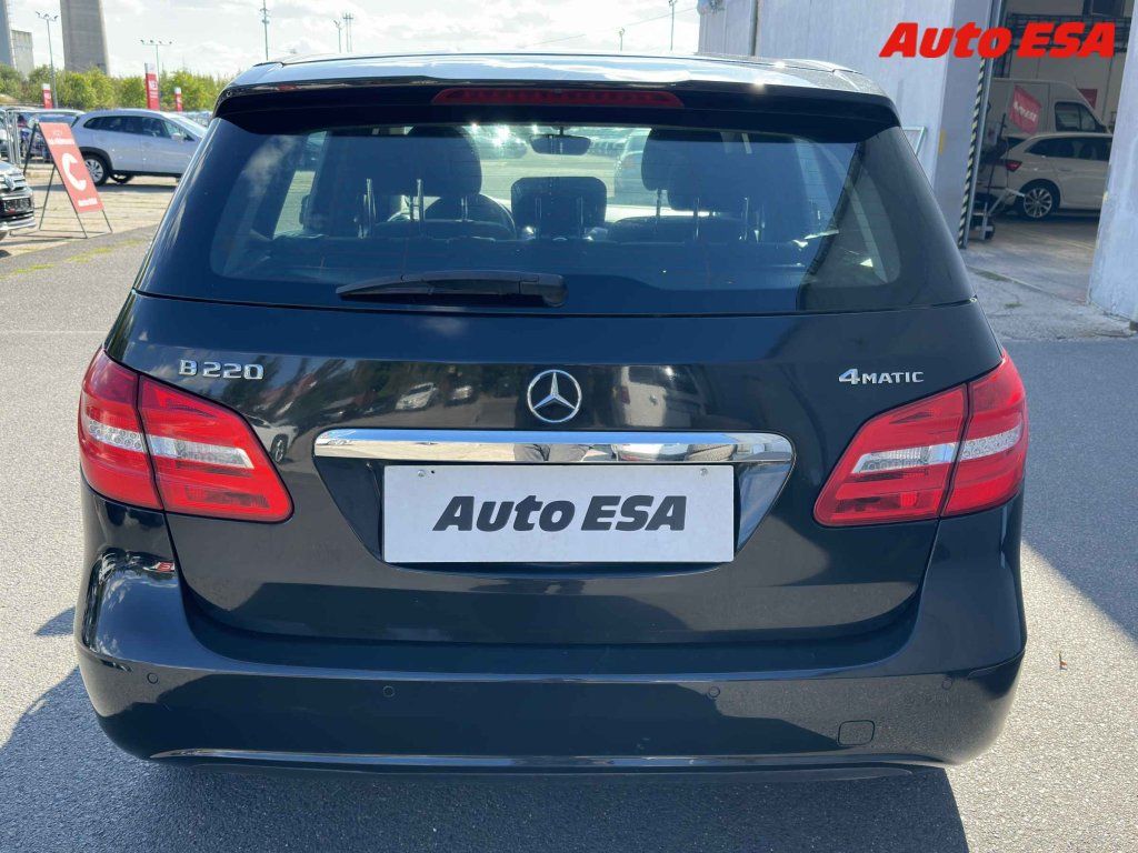 Mercedes-Benz Třídy B, 2.0T B220 4Mat,1.maj,ČR - fotka 5