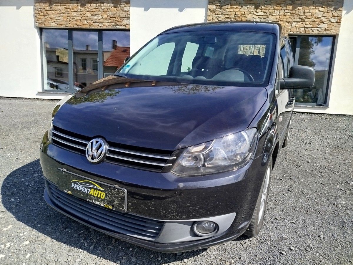 Volkswagen Caddy, 1,6 TDi 75kW, KLIMA, 2x Dveře