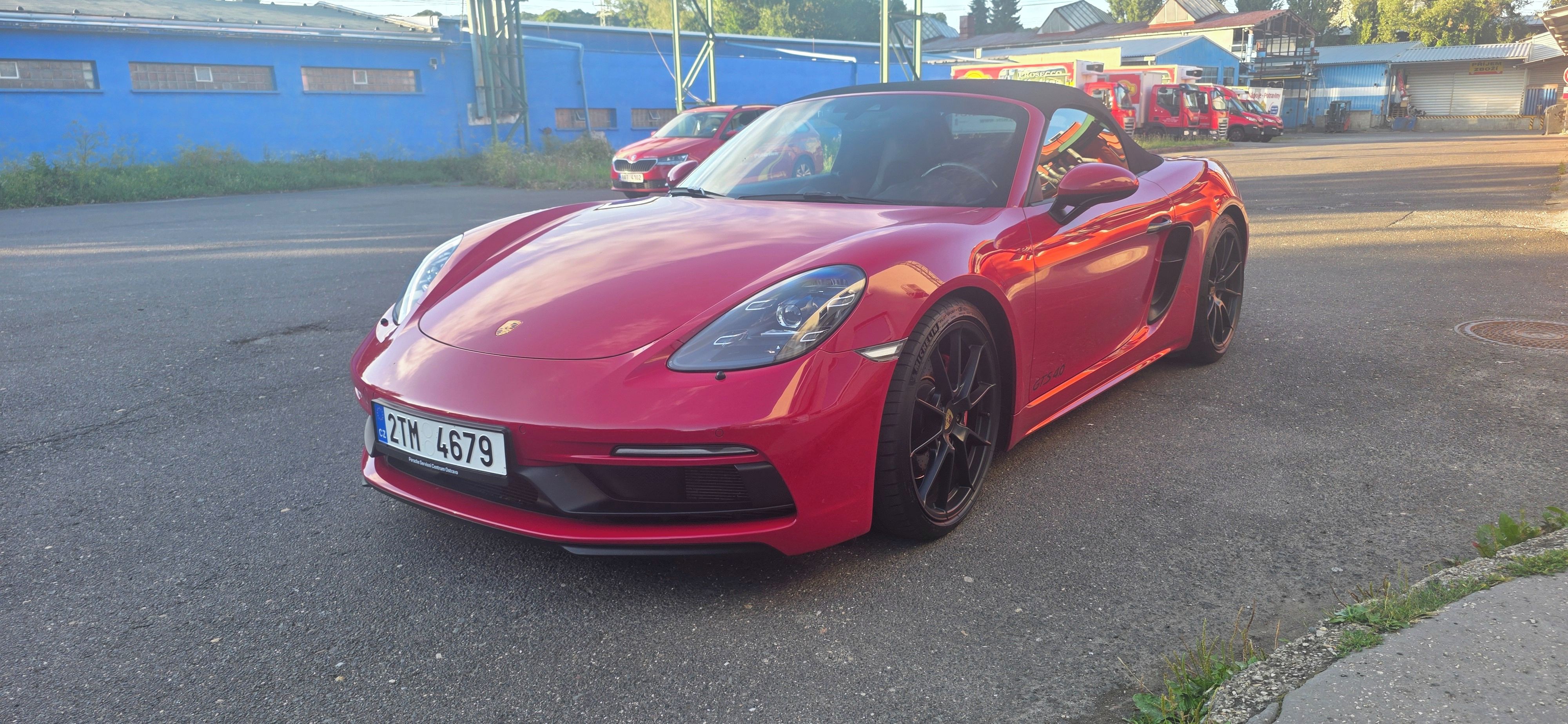 Porsche Boxster, 718 GTS 4.0, Manuál, Burmester