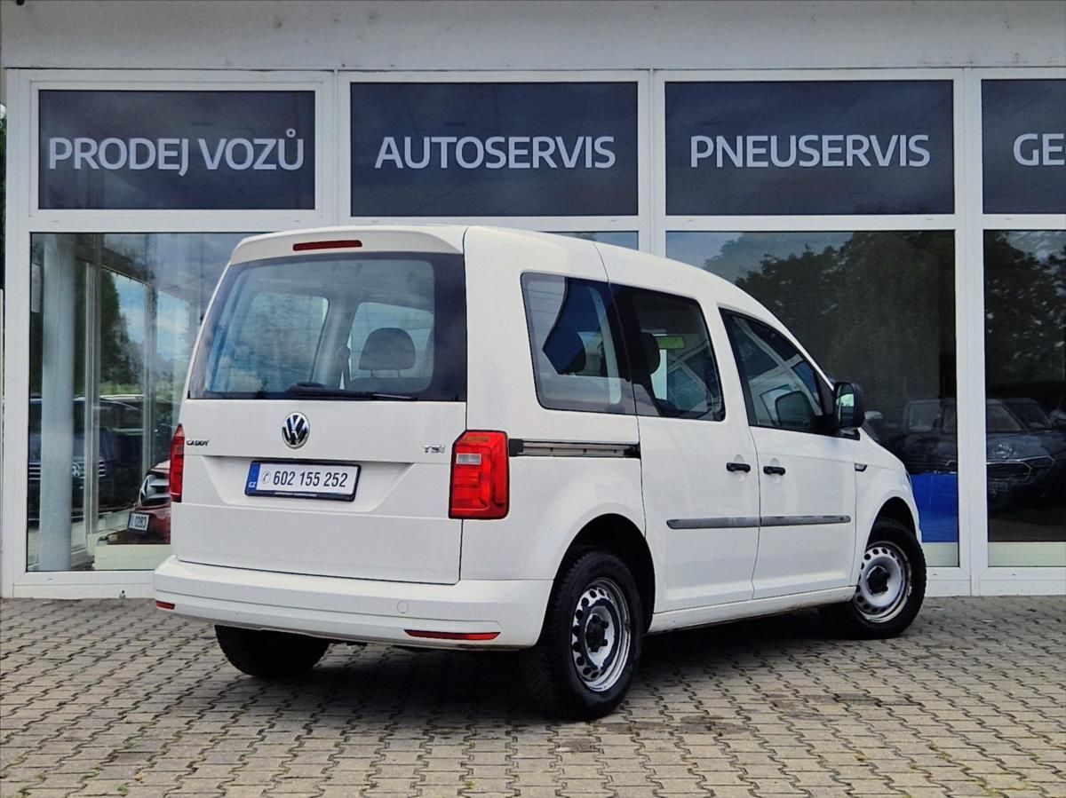 Volkswagen Caddy, 1,0 TSI 75kW AC VÝHŘEV NOVASTK - fotka 5