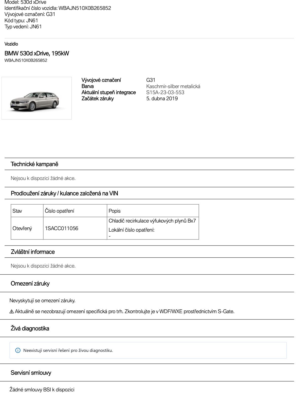 BMW Řada 5, Sportline,tažné, DPH, xDrive - fotka 2