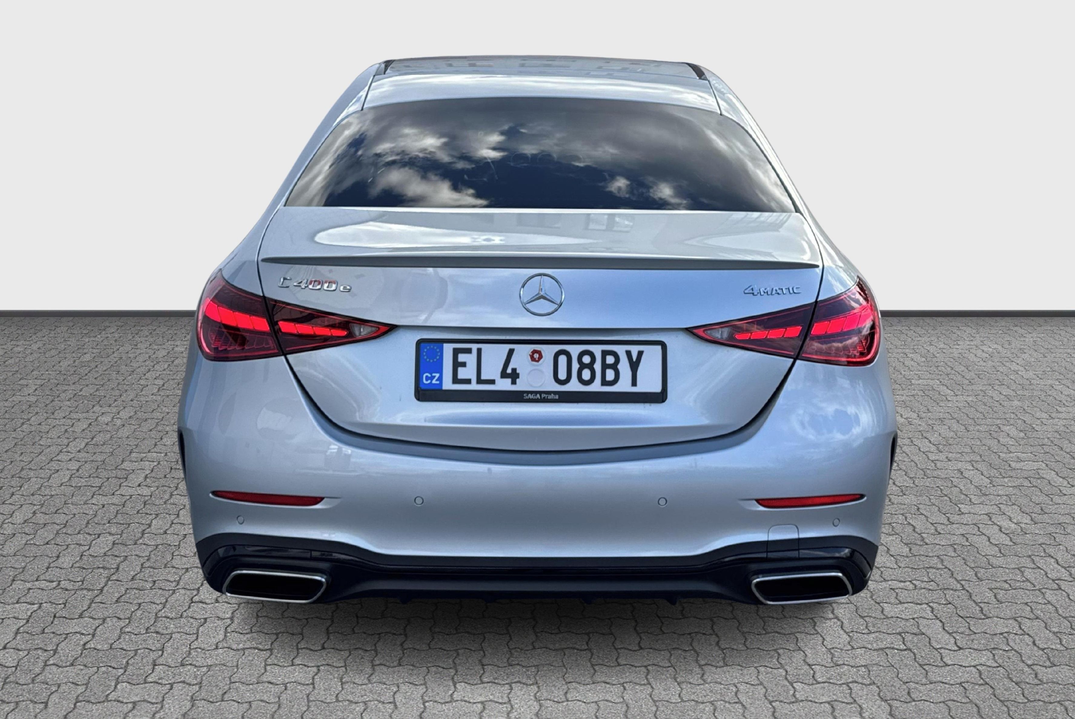 Mercedes-Benz Třídy C, C400e 4MATIC plug-in AMG Premi - fotka 3