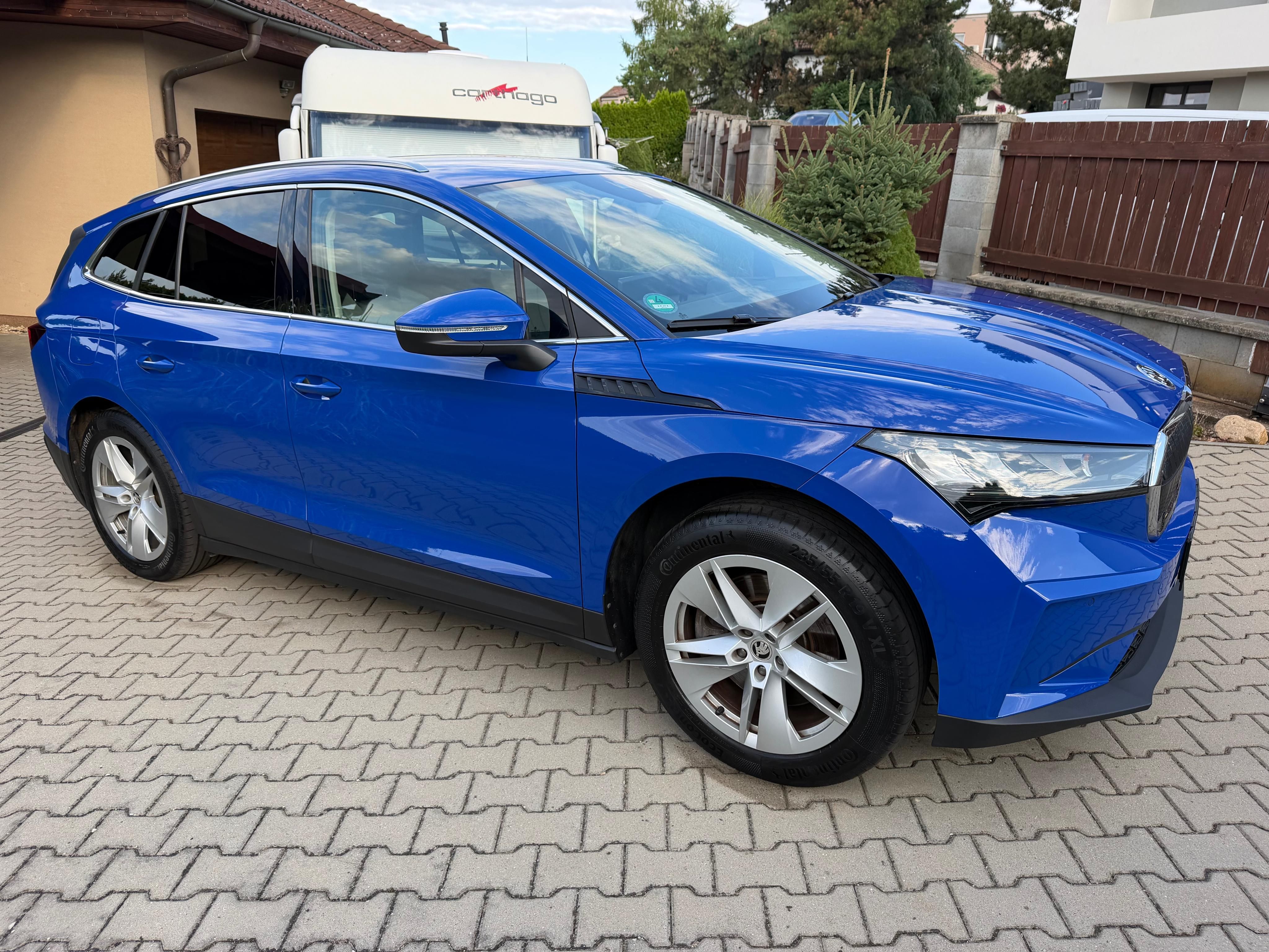 Škoda Enyaq, iV80, 150kw, tažné, SoH 91% - fotka 6