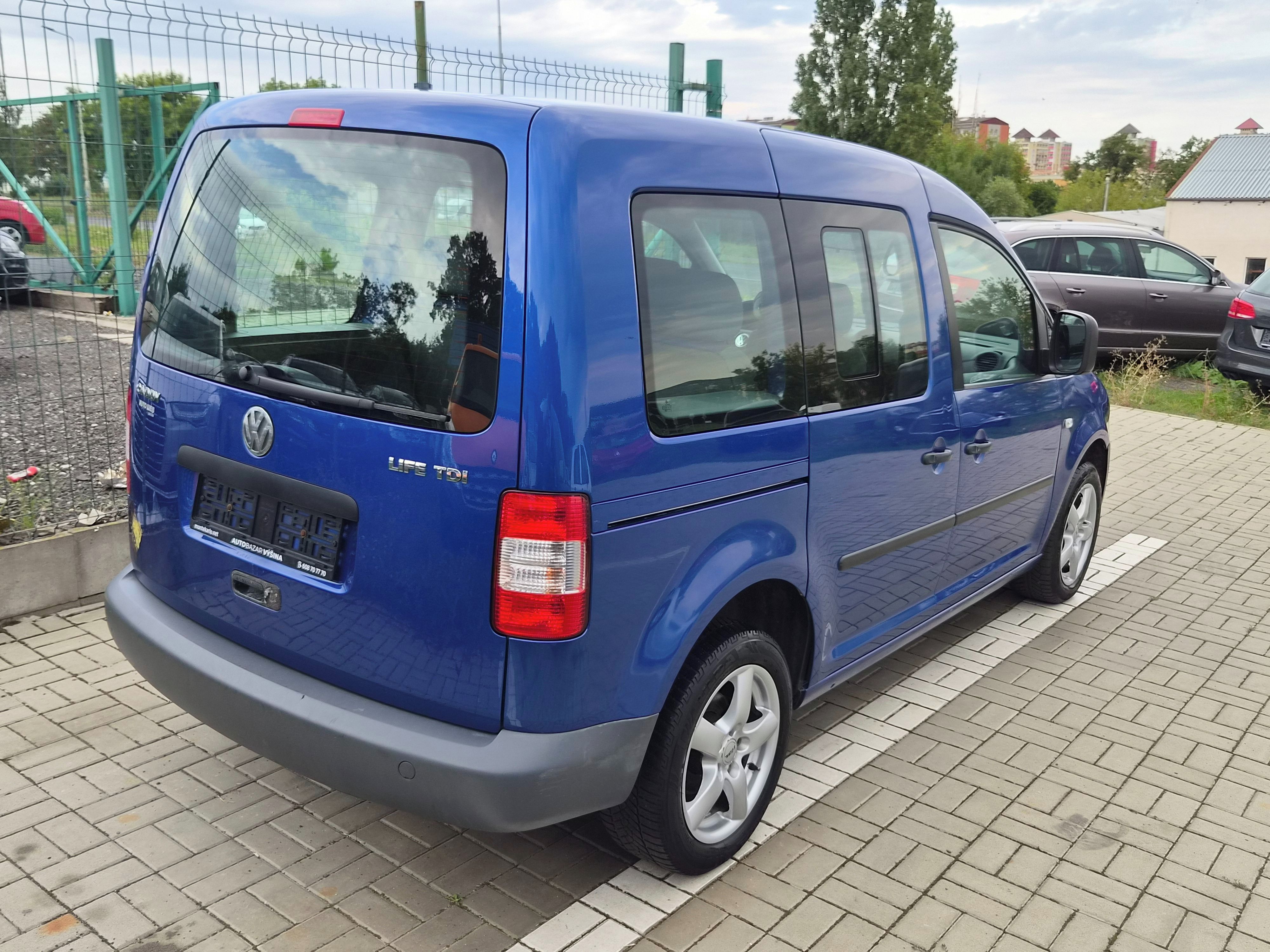 Volkswagen Caddy, 1.9 TDI  LIFE. 2x ŠOUPAČKY - fotka 3