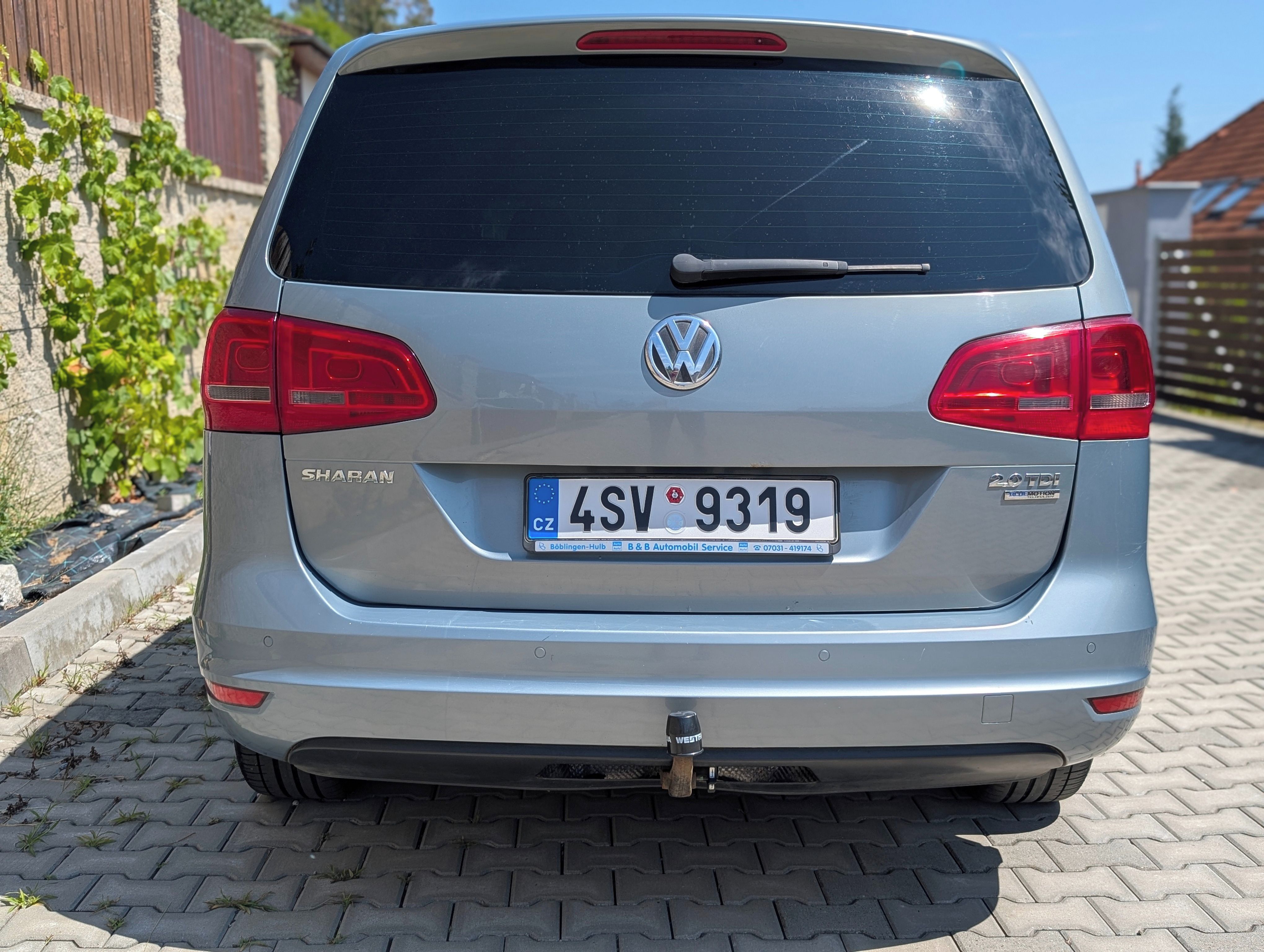 Volkswagen Sharan, 2.0 TDi, DSG, tažné, servis - fotka 4
