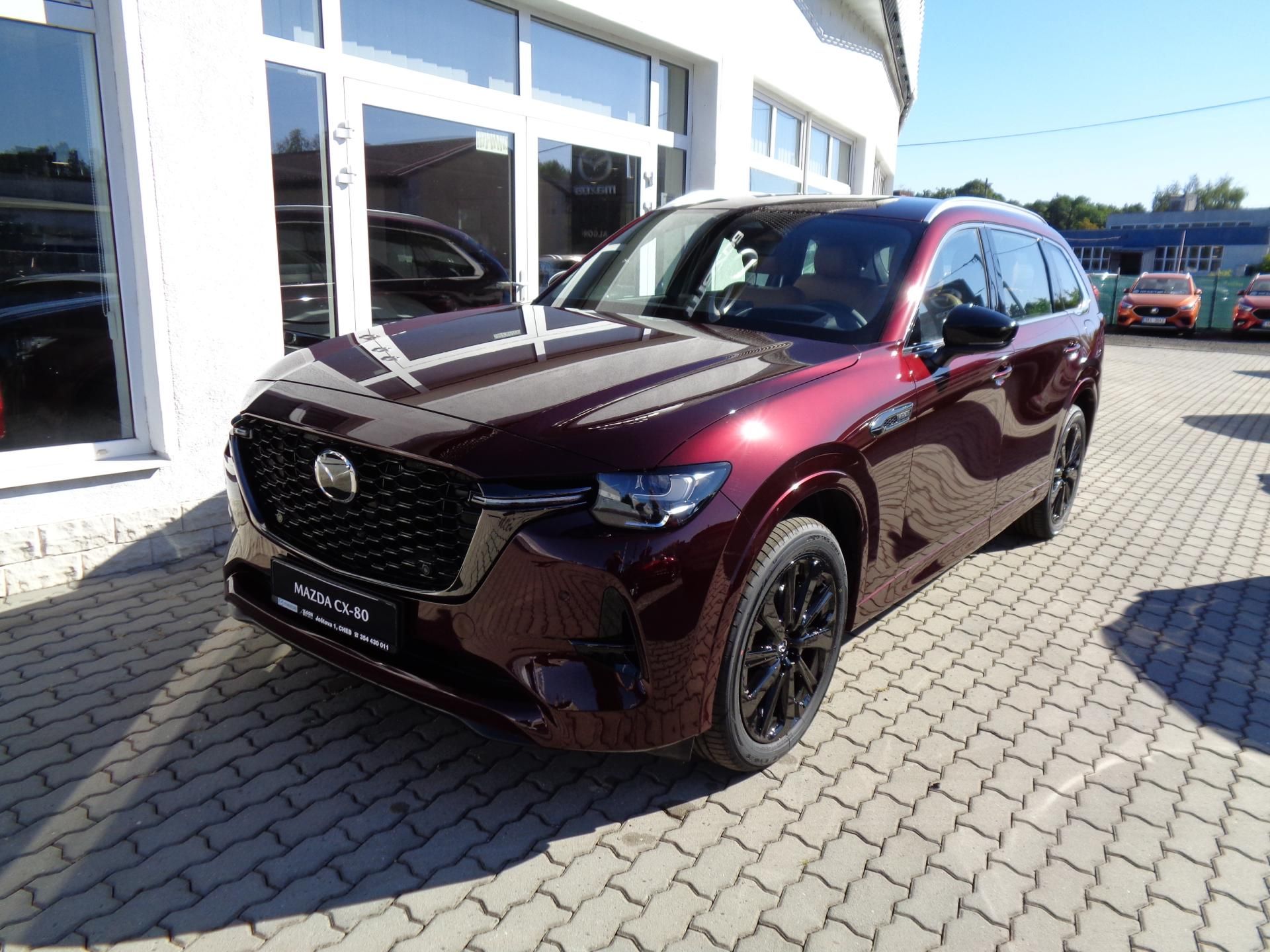 Mazda CX-80, 2,5 PHEV,AT,4x4,HOMURA,AKCE!