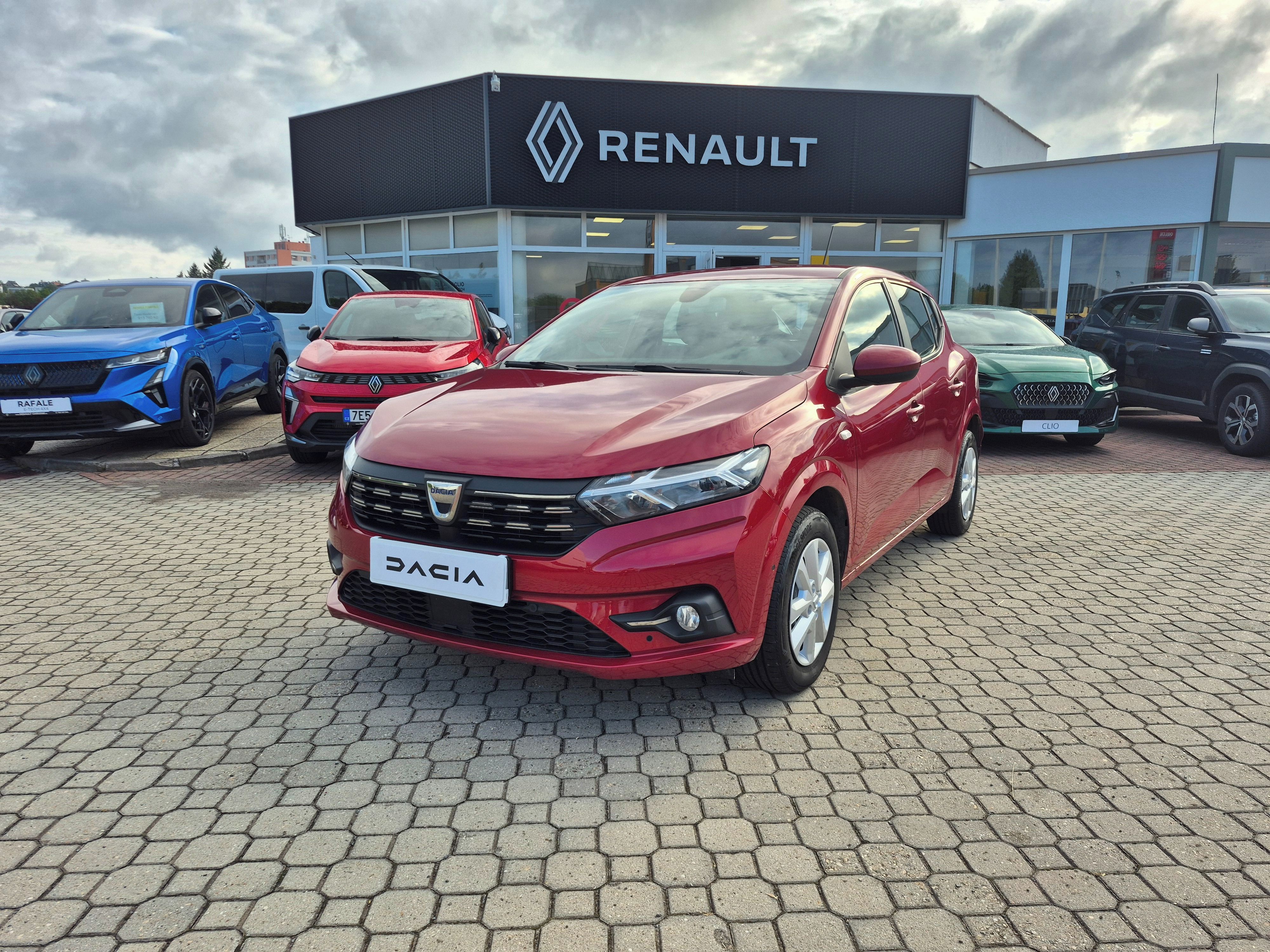 Dacia Sandero, 1.0/ČR/PRAV. SERVIS/ ZÁRUKA