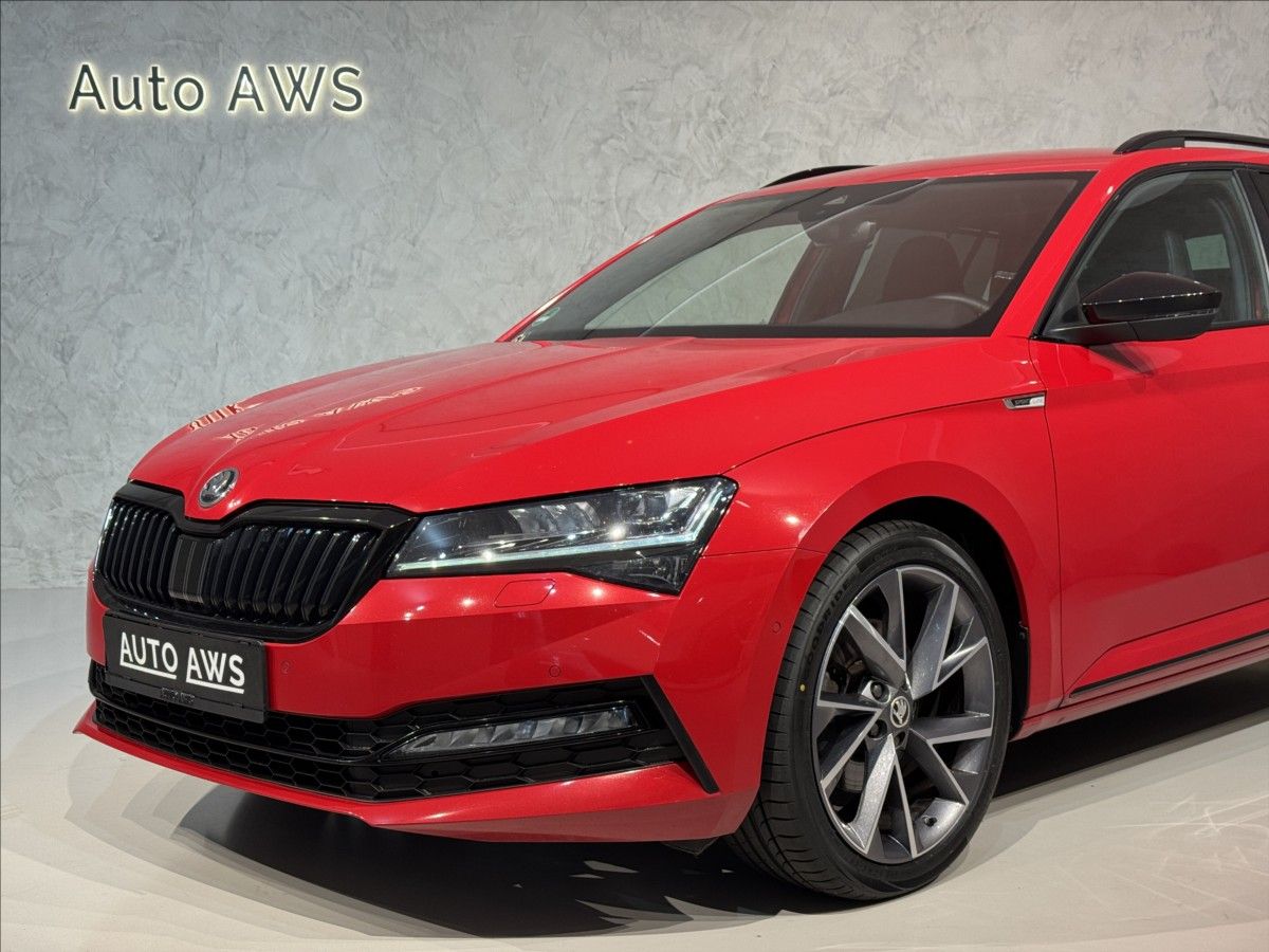 Škoda Superb, 2,0 TDi  Sportline LED Virtual - fotka 4