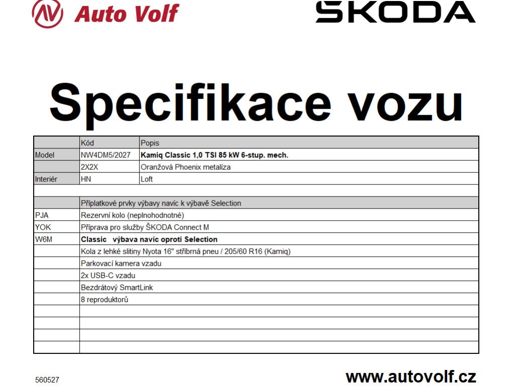 Škoda Kamiq, Classic 1,0TSI 85kW - fotka 2