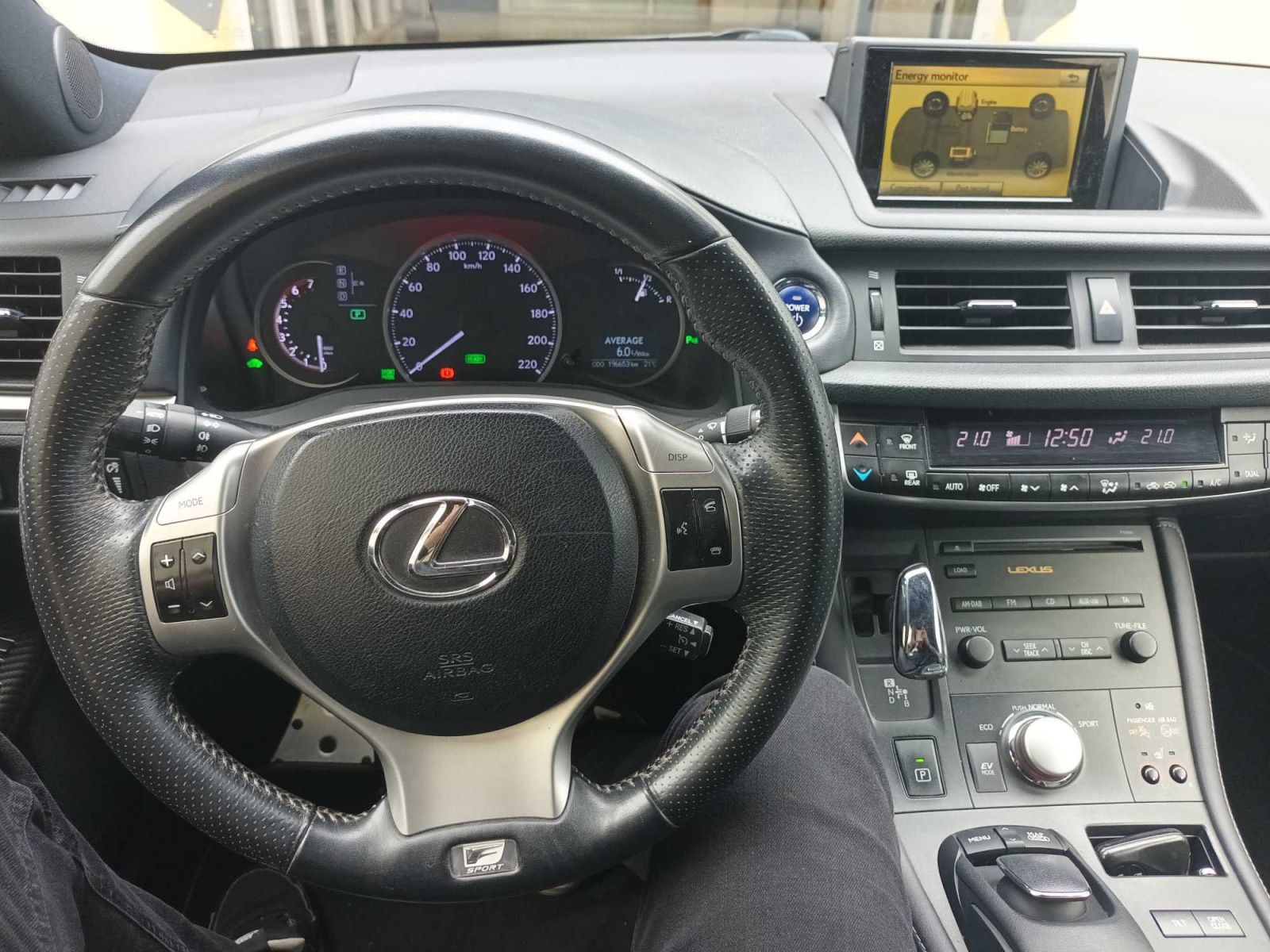 Lexus CT 200h, 200h, Automat, Kůže, Navi - fotka 3