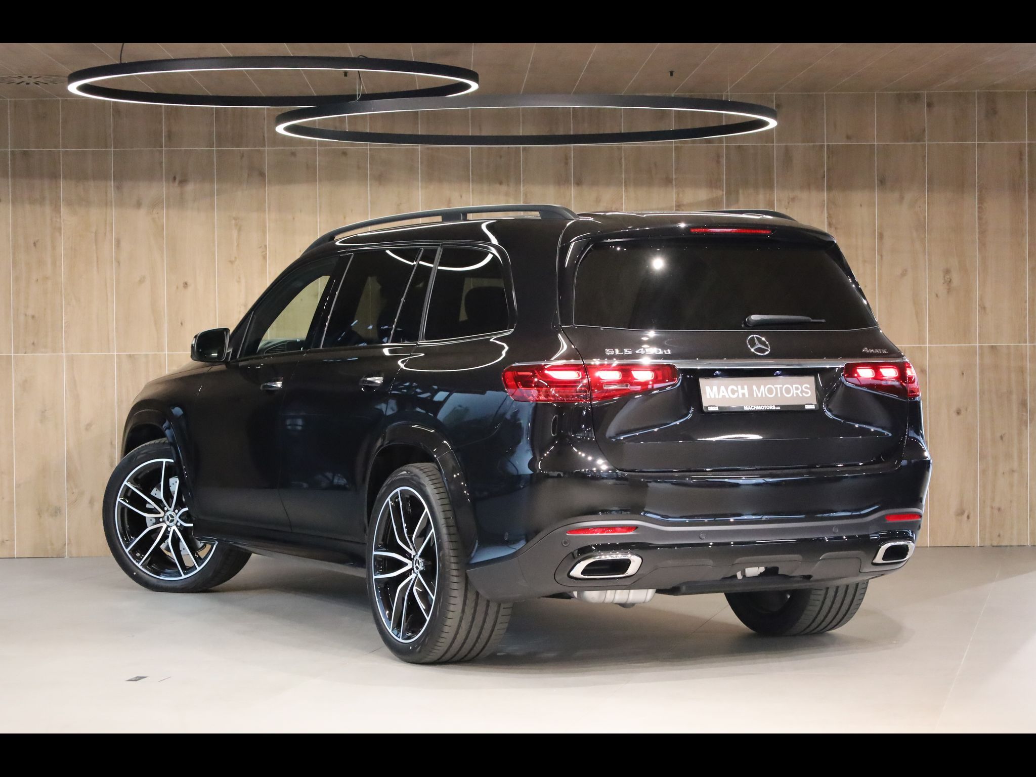 Mercedes-Benz GLS, 450d 4MATIC, Nezávislé, Tažné - fotka 4