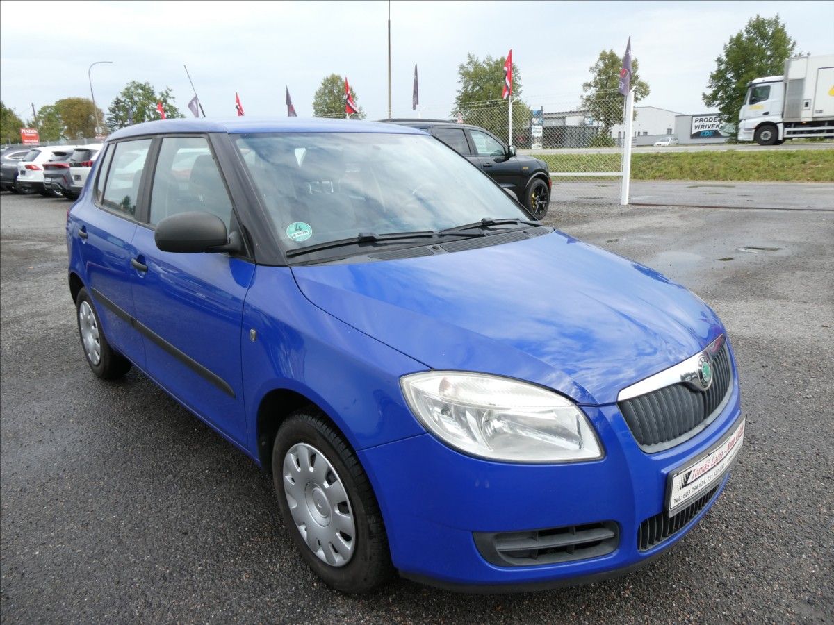 Škoda Fabia, 1,2 HTP 1.MAJITEL, klimatizace