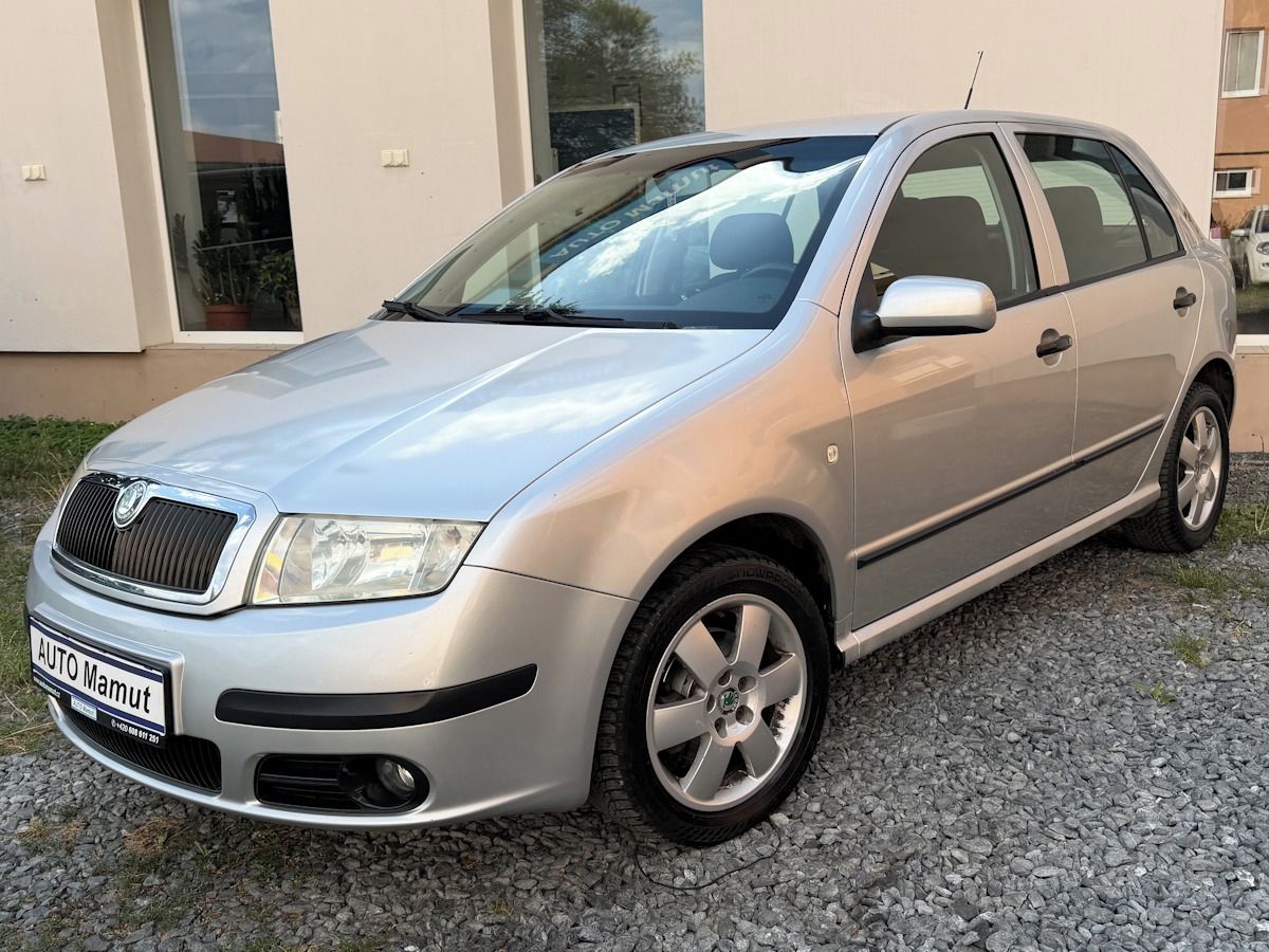 Škoda Fabia, 1.4 16v 55kW, pěkná, Nová STK