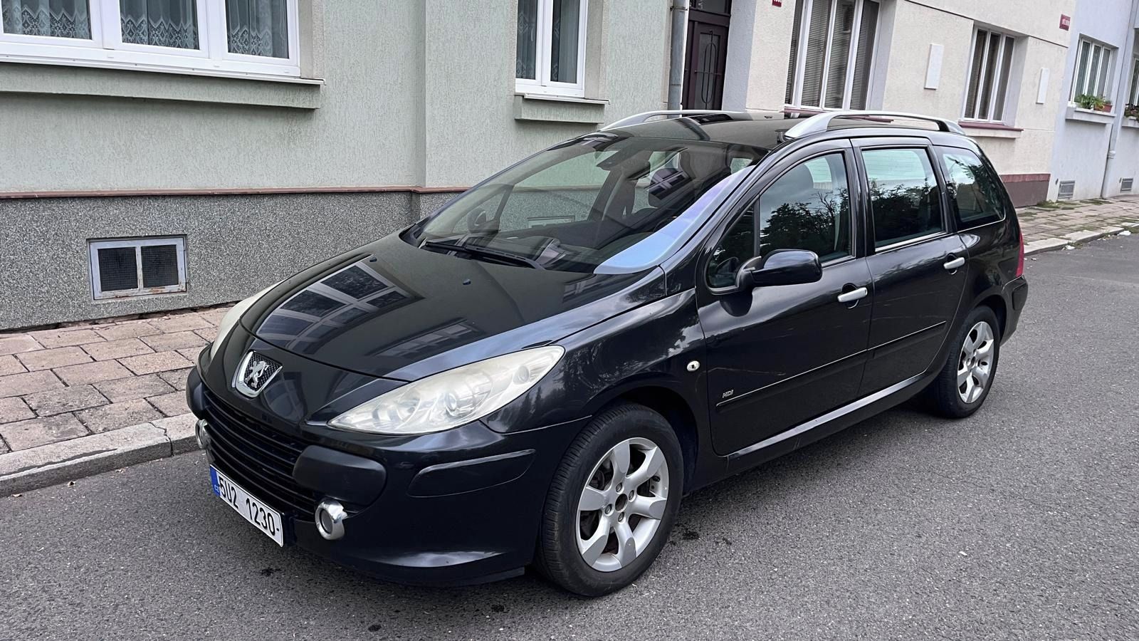 Peugeot 307, SW 1.6 HDi 80kW,tažné zařízení