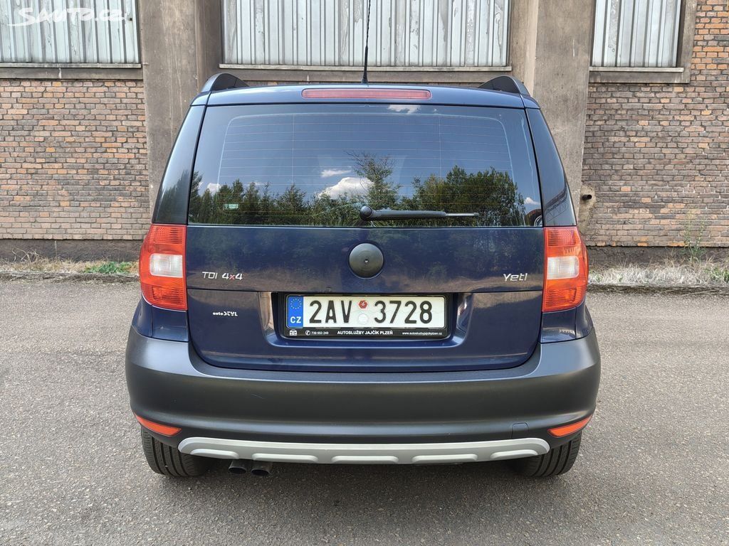 Škoda Yeti, 2.0TDi,1.maj,nové v ČR,DPH,4X4 - fotka 6