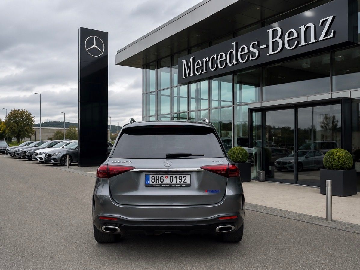 Mercedes-Benz GLE, 450D*vzduch*ABC*BURM*kůže*AHK - fotka 3