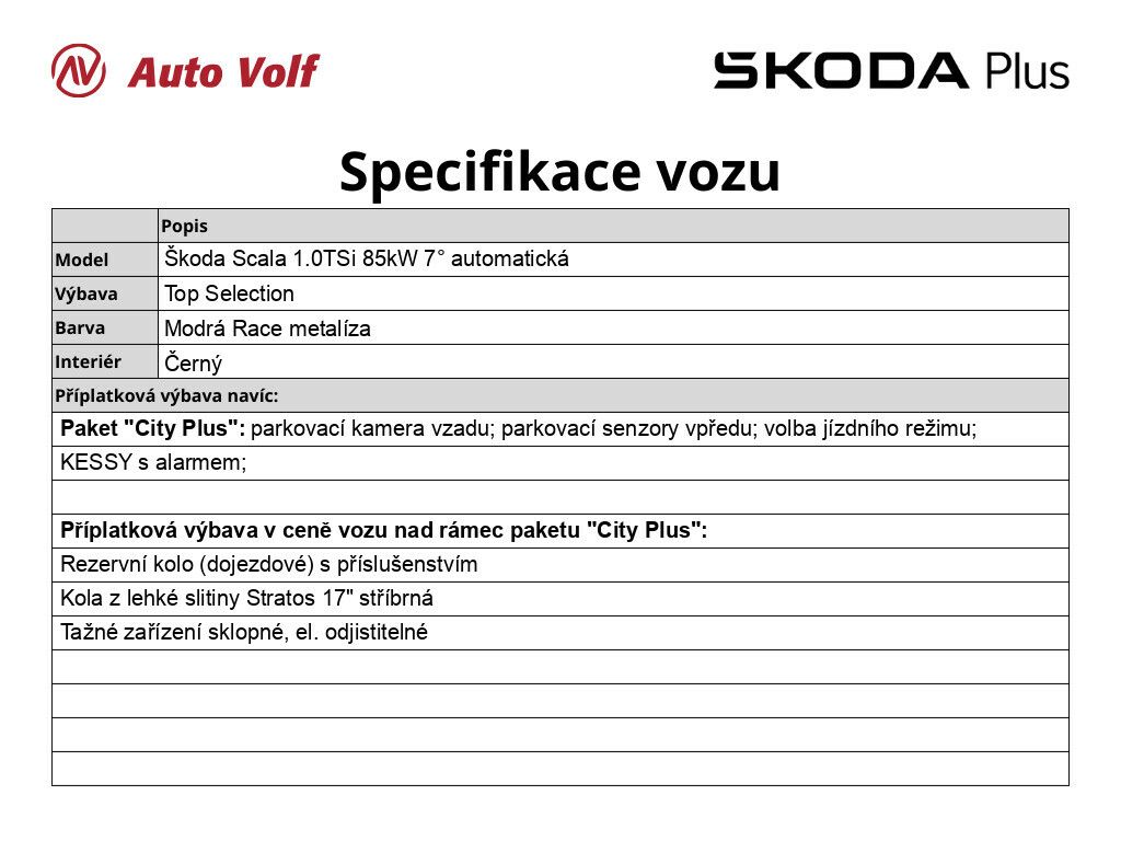 Škoda Scala, Top Selection 1.0 TSi 85 kW - fotka 2