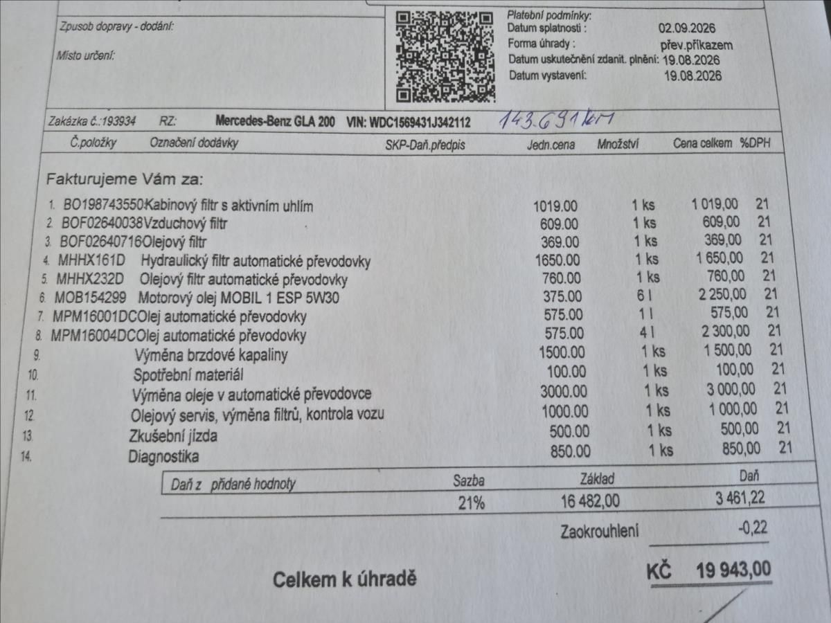Mercedes-Benz GLA, 200 AMG Automat NAVI - fotka 4