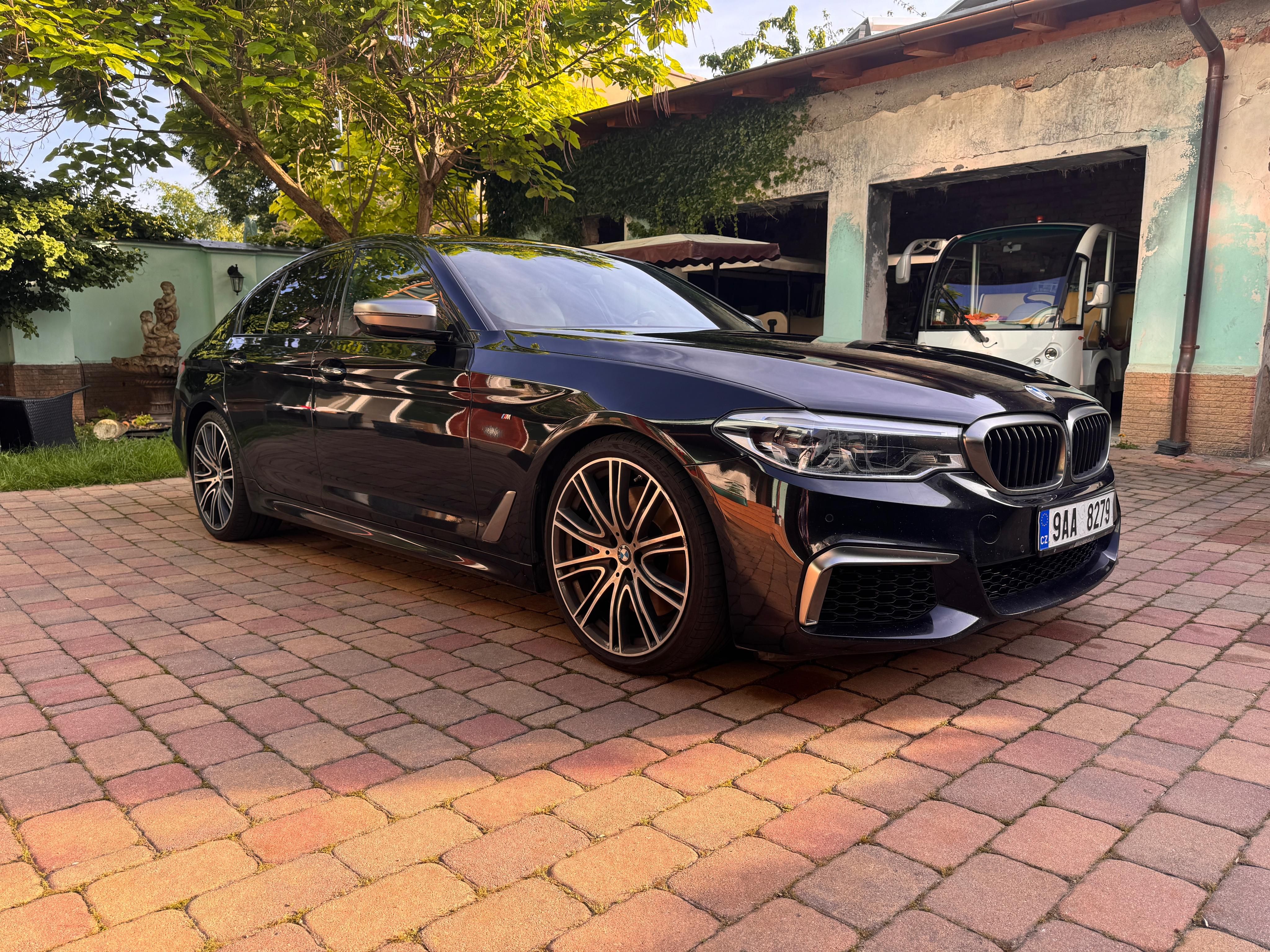 BMW Řada 5, NOVÝ MOTOR BMW 550i
