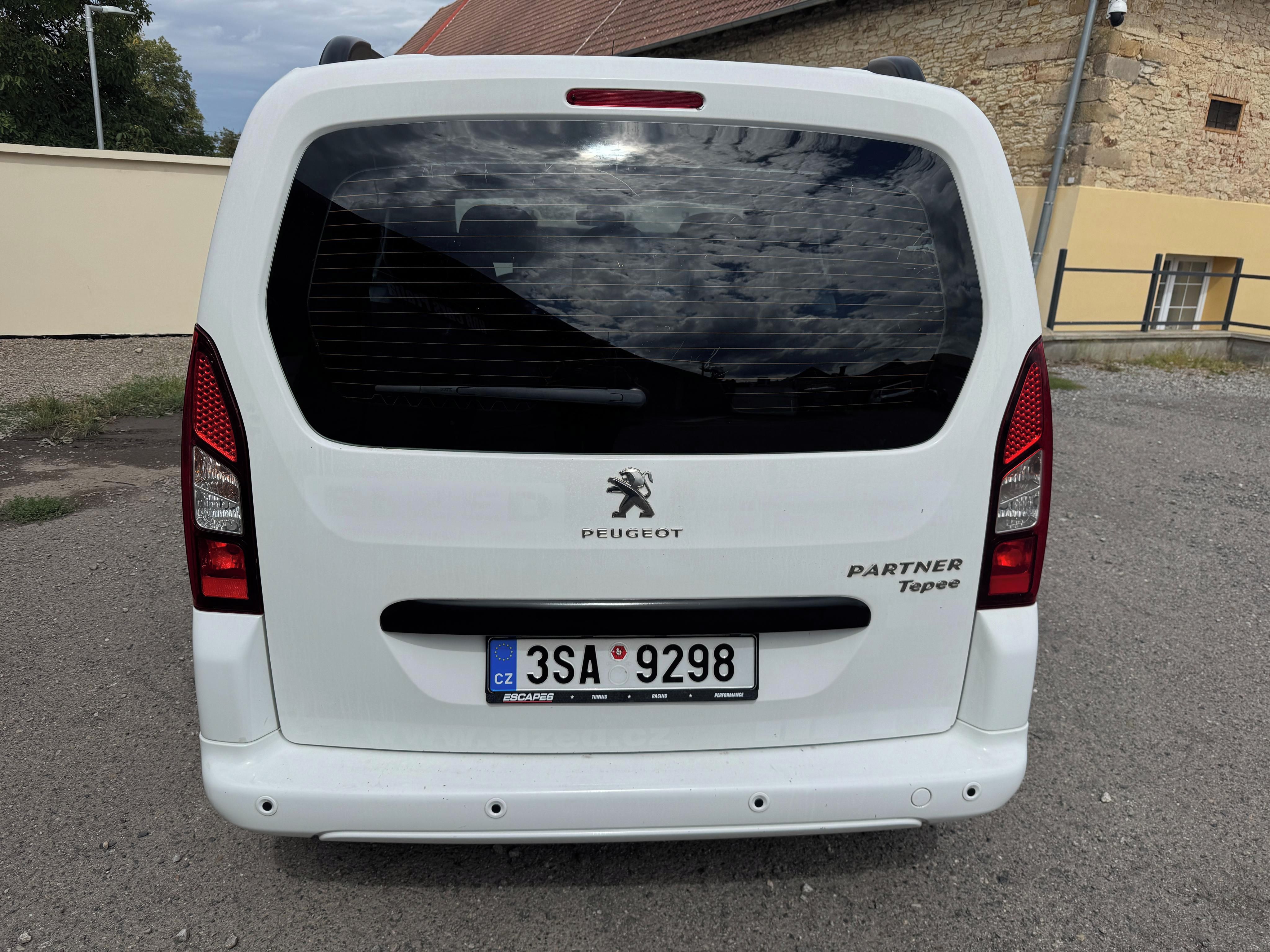 Peugeot Partner, Tepee 1.6 HDI 68KW CZ 1maj DPH - fotka 6