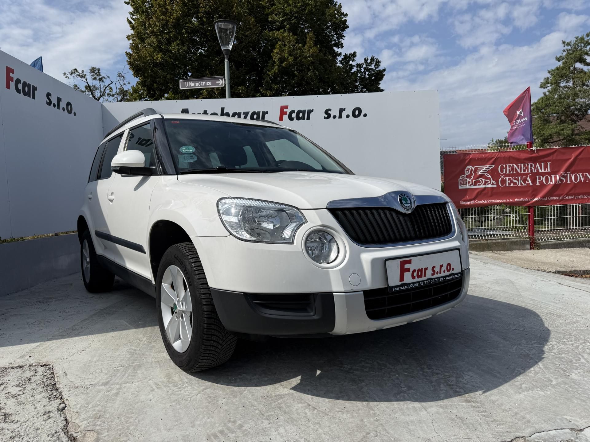 Škoda Yeti, 1,2 TSI 77kW, ser.knížka