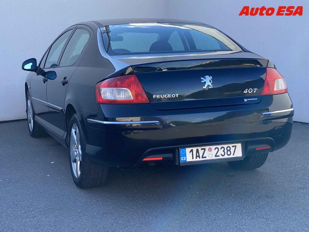 Peugeot 407, 2.0 HDi,1.maj,ČR - fotka 6