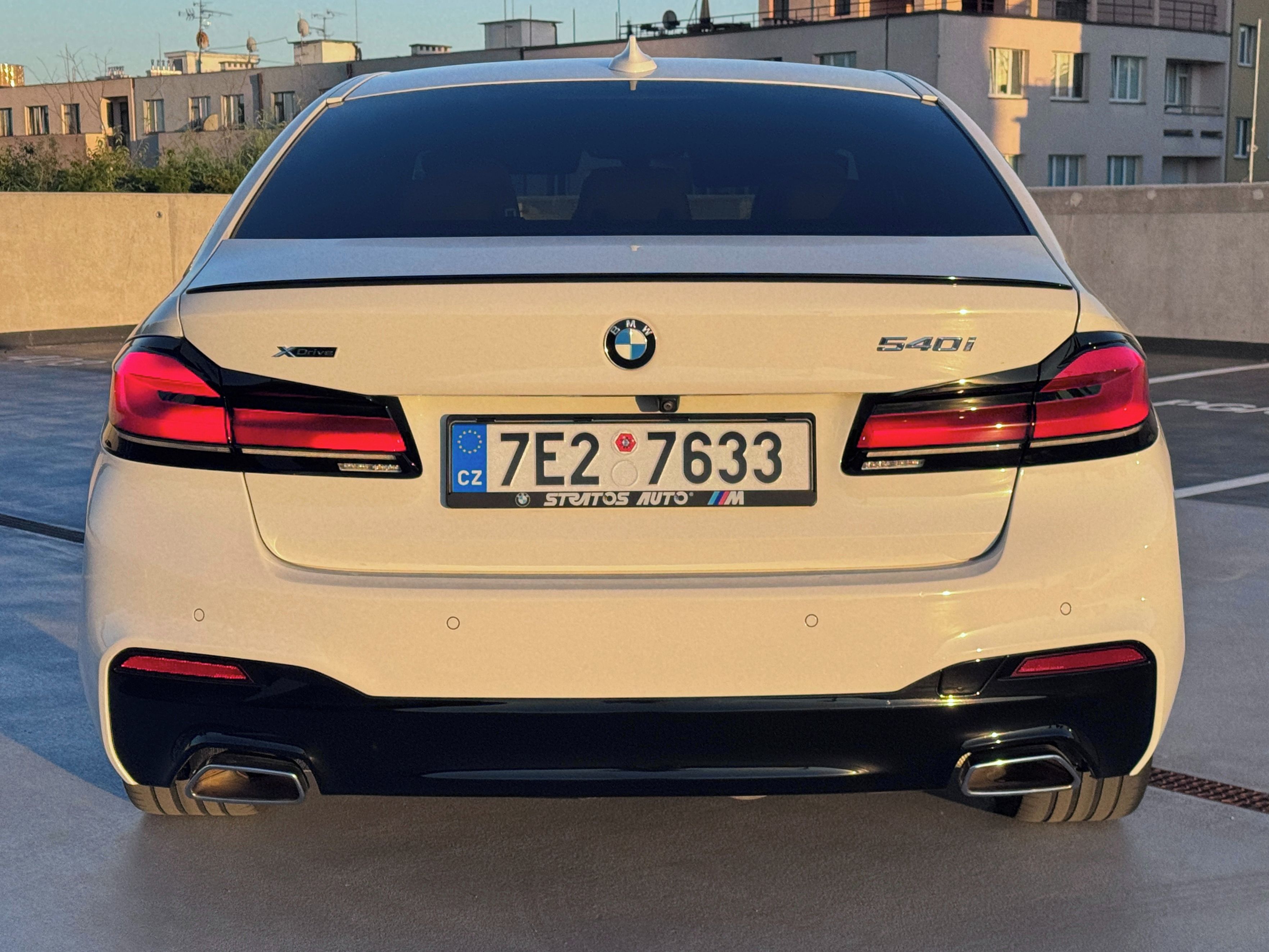BMW Řada 5, 540i XDrive, zadní LCI, DPH, t - fotka 6