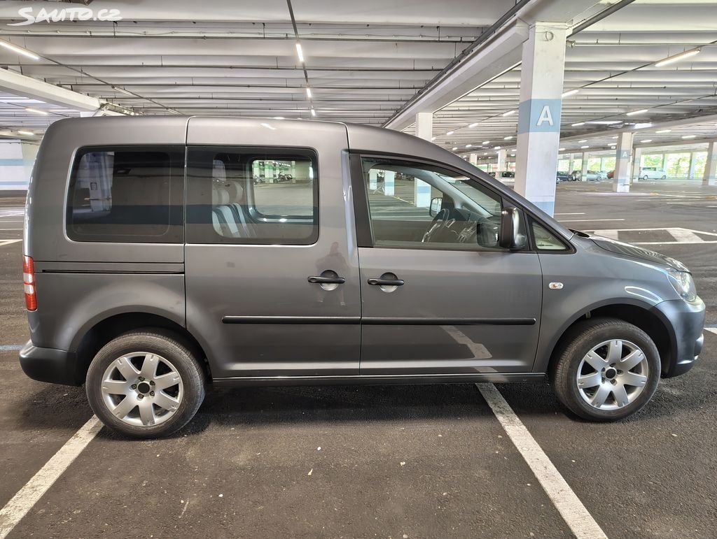 Volkswagen Caddy, Velice pěkná, 75 kw bez koroze - fotka 4