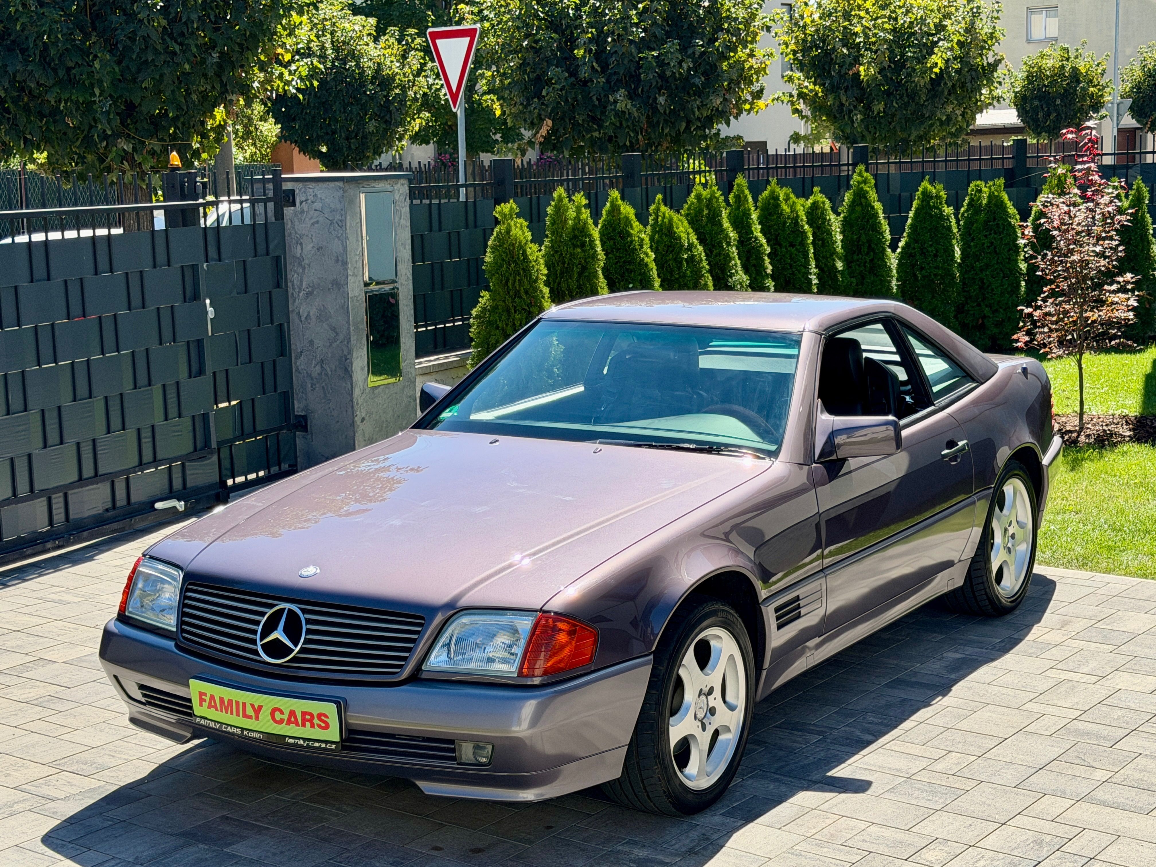 Mercedes-Benz SL, MANUÁL,BORNIT METALLIC,TOP