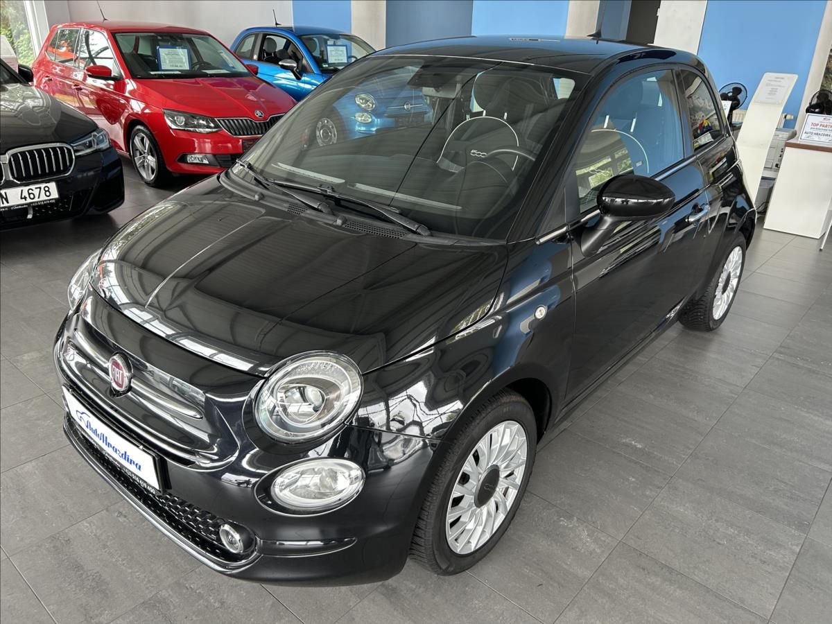 Fiat 500, 1,2   LOUNGE,KLIMA,SERVISKA - fotka 3