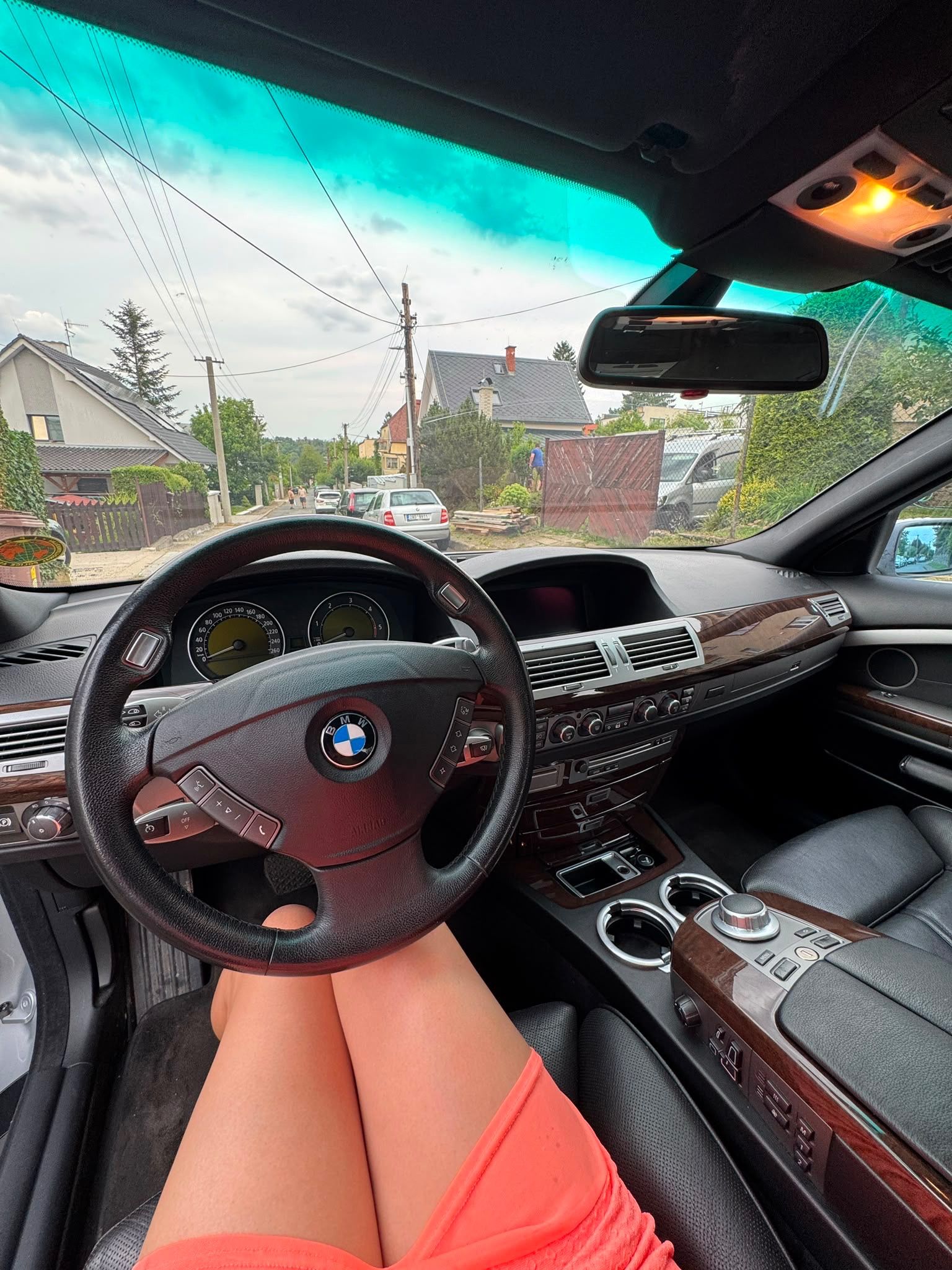 BMW Řada 7, 745d E65, pojízdné, na opravu - fotka 5