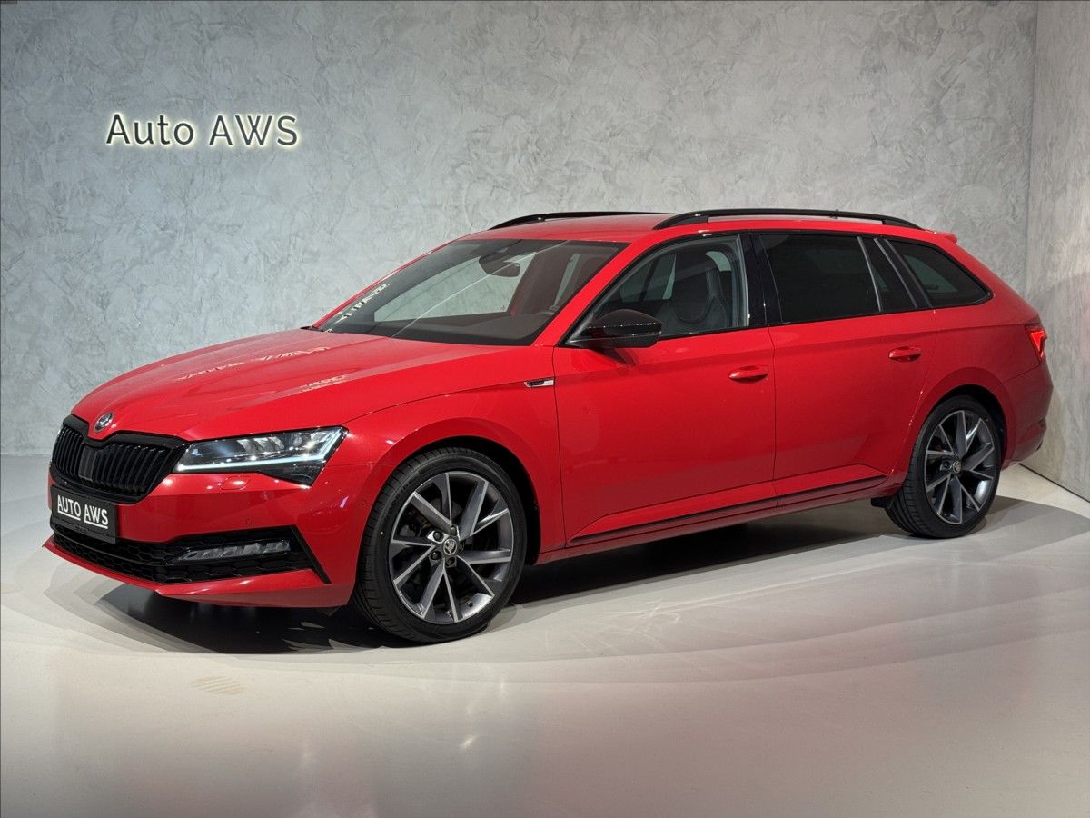 Škoda Superb, 2,0 TDi  Sportline LED Virtual