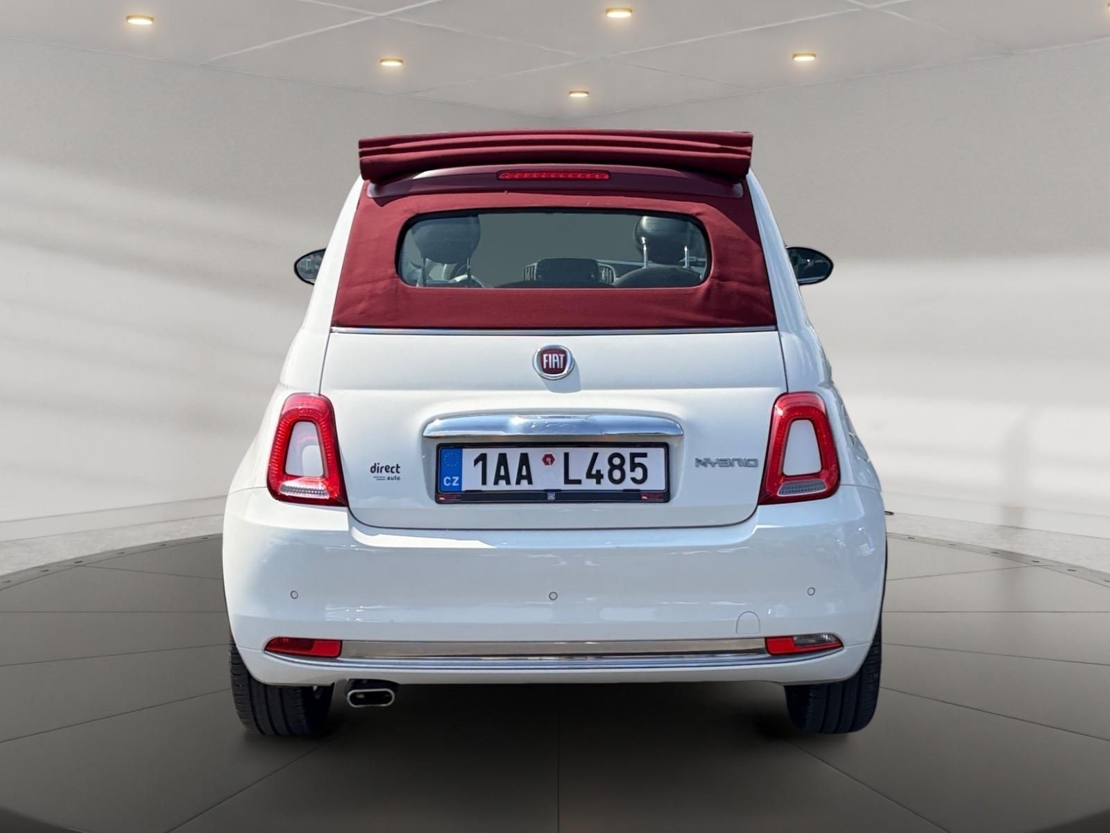 Fiat 500, CABRO 1.0 HYBRID 51kW CZ DPH - fotka 5