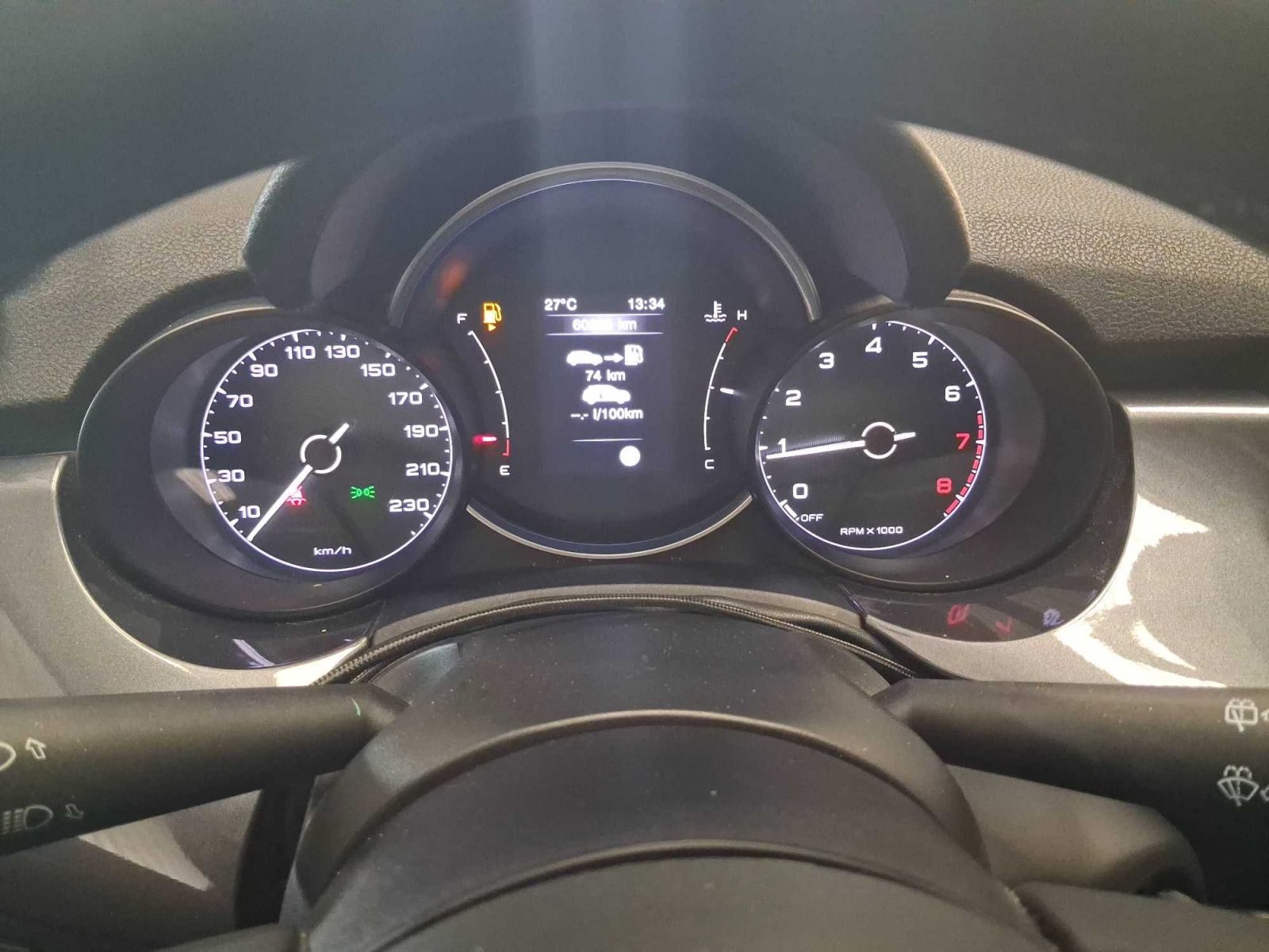 Fiat 500X, 1.6 E.torQ, Tempomat - fotka 3