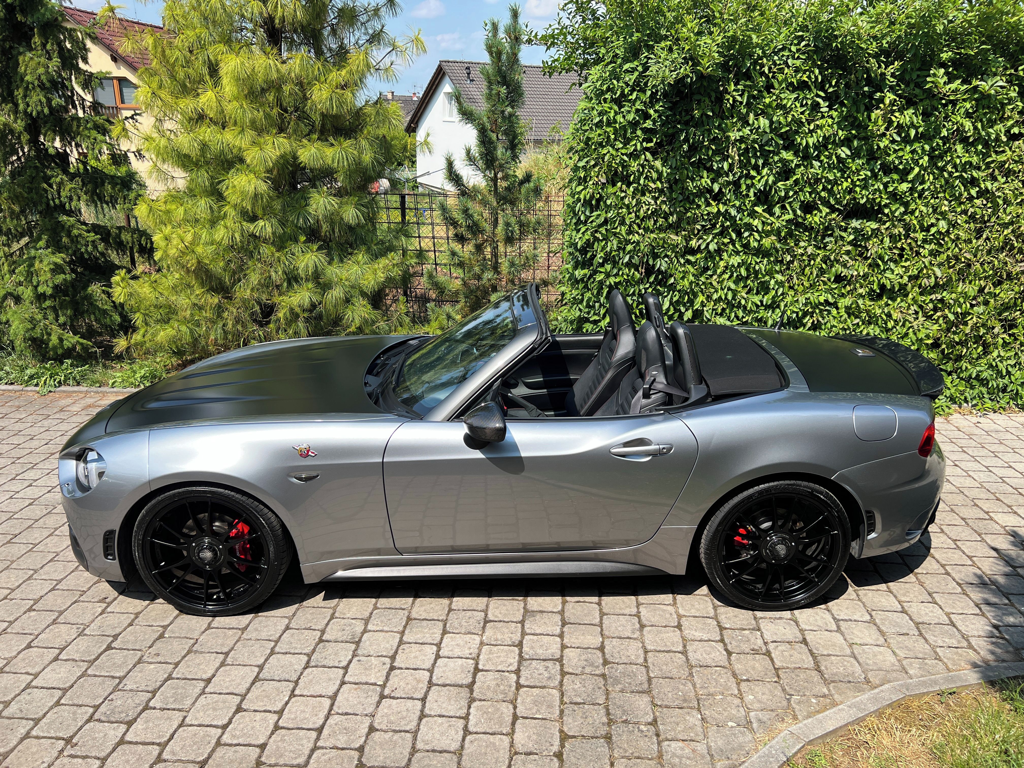 Abarth 124 Spider, super stav, více vylepšení