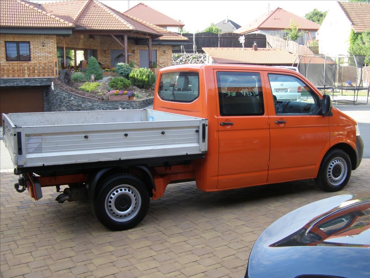 Volkswagen Transporter, 1,9   DVOJKABINA 6 MIST - fotka 6