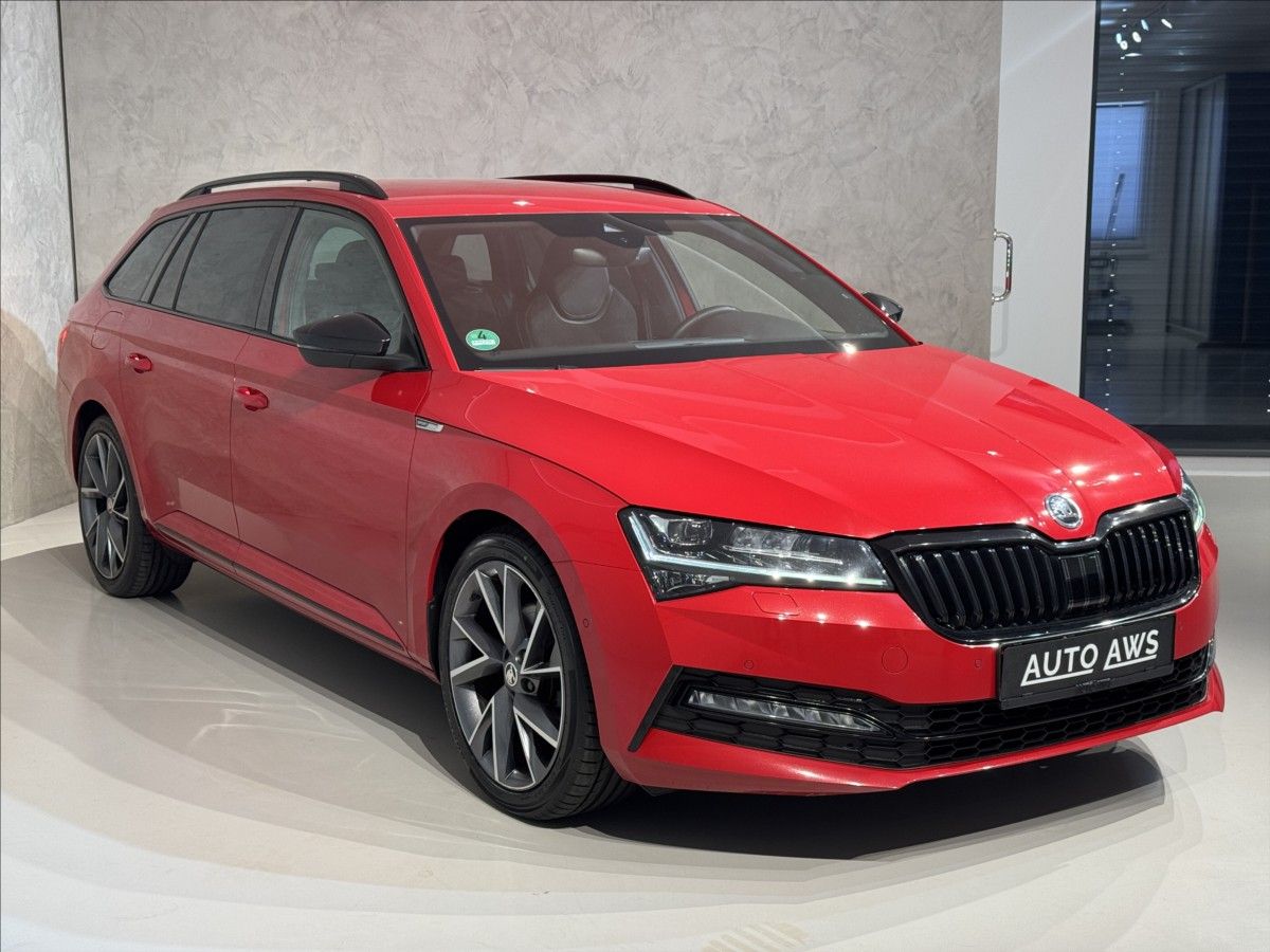Škoda Superb, 2,0 TDi  Sportline LED Virtual - fotka 3